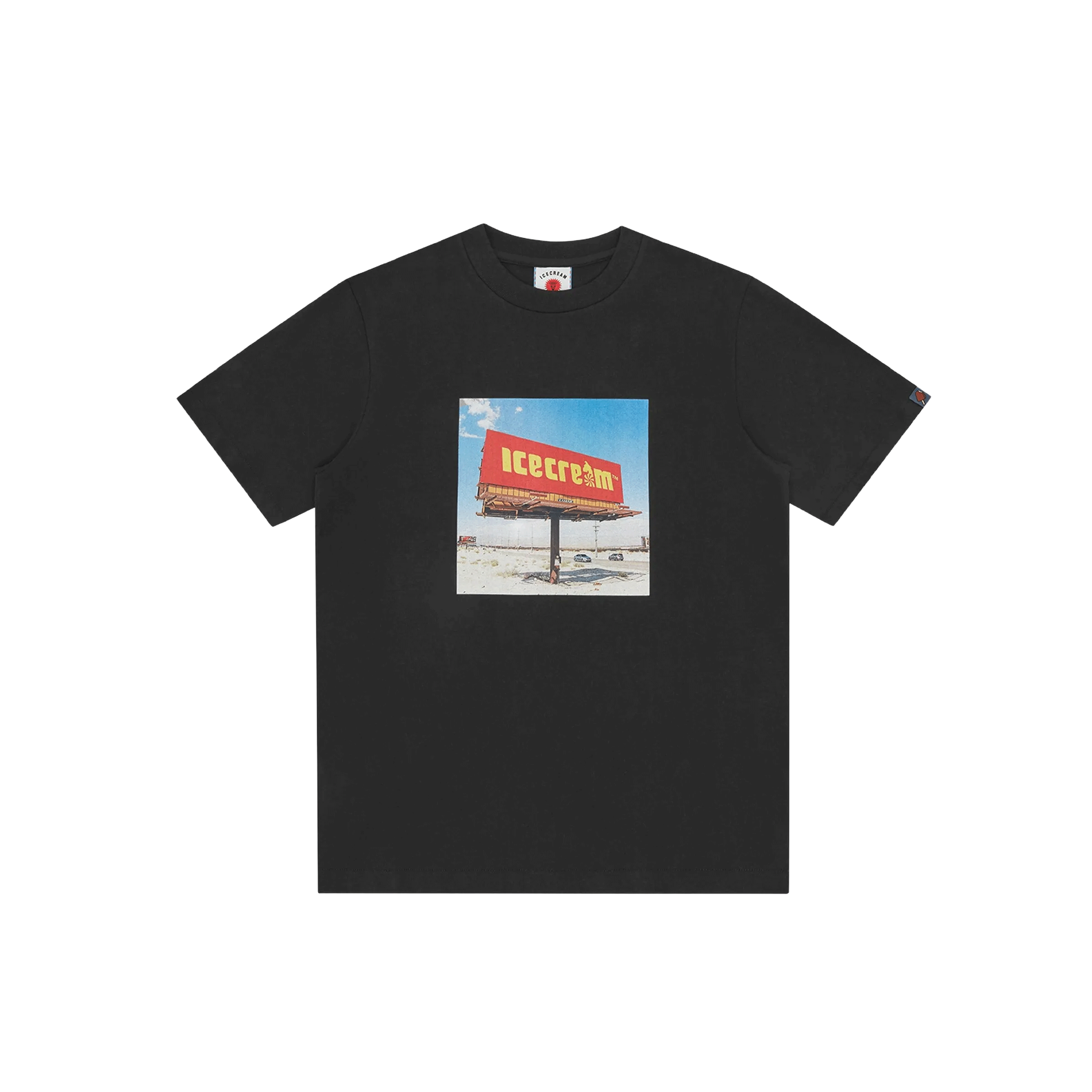 Camiseta Negra ICECREAM Billboard