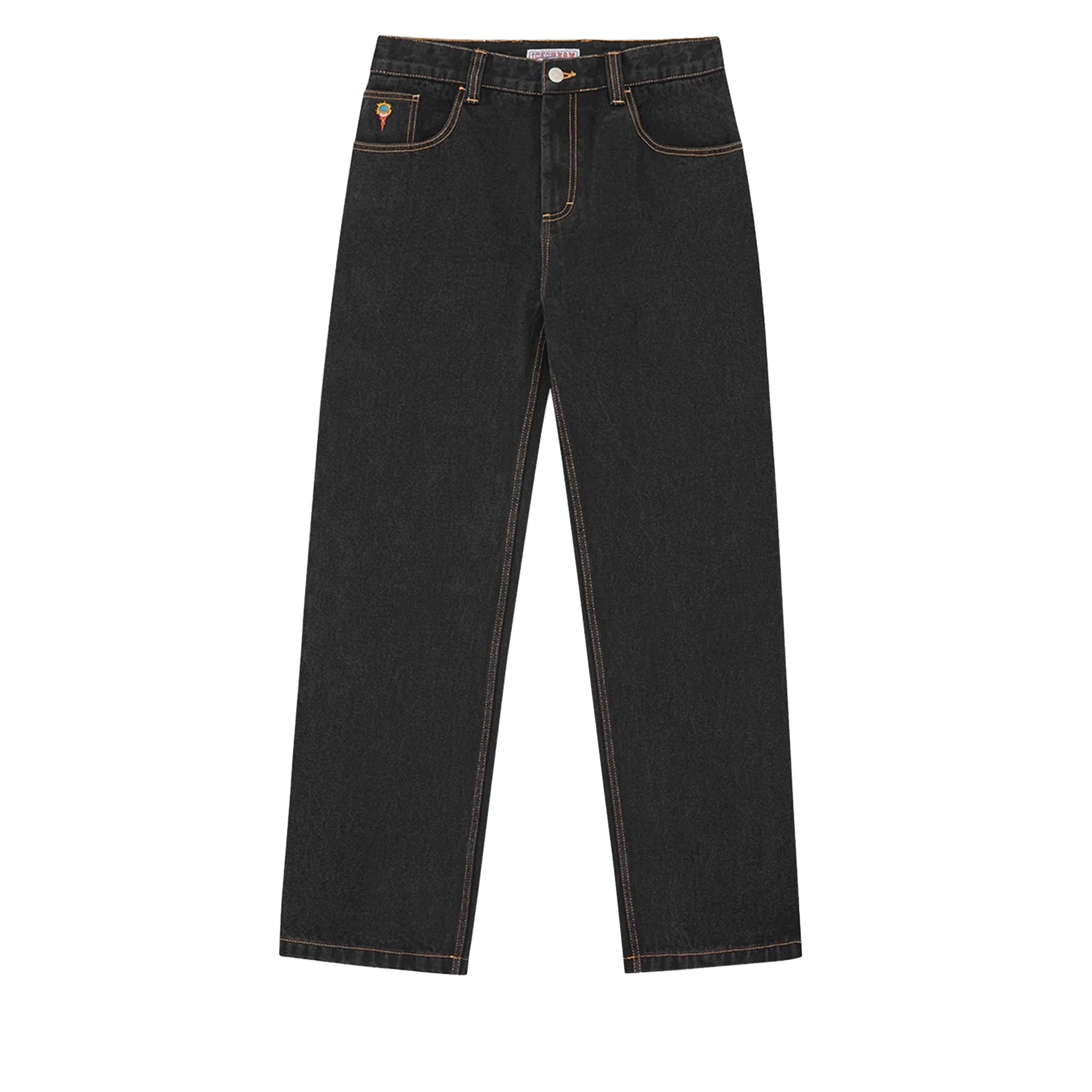Jean Negro Ice Cream Small Running Dog Double Scoop