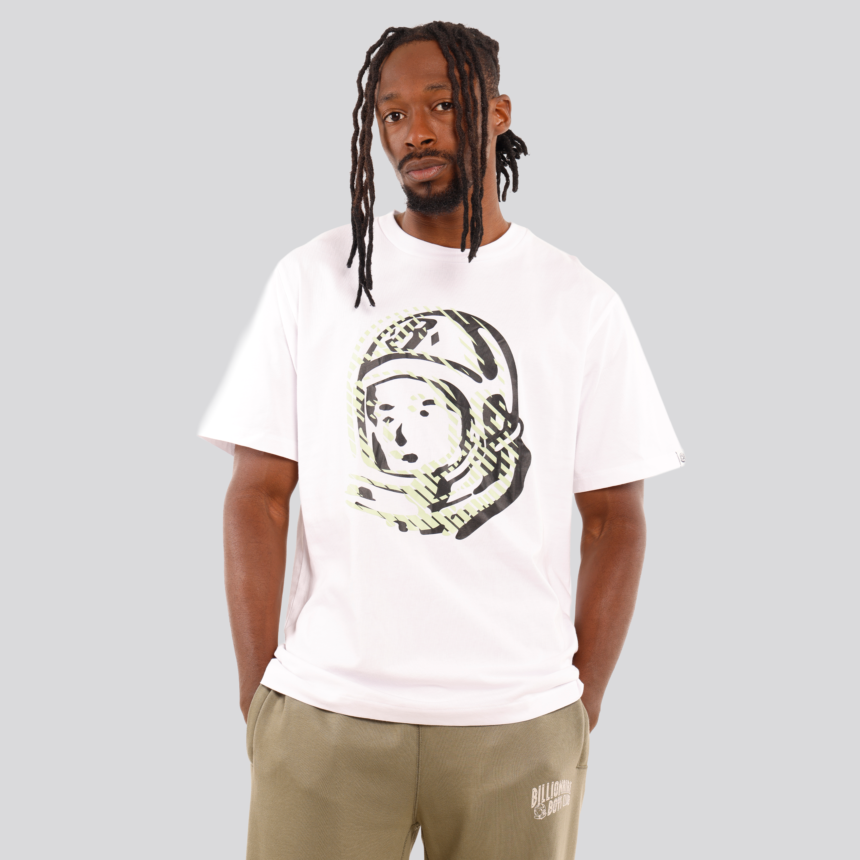 Camiseta Blanca Billionaire Boys Club Glow Astro