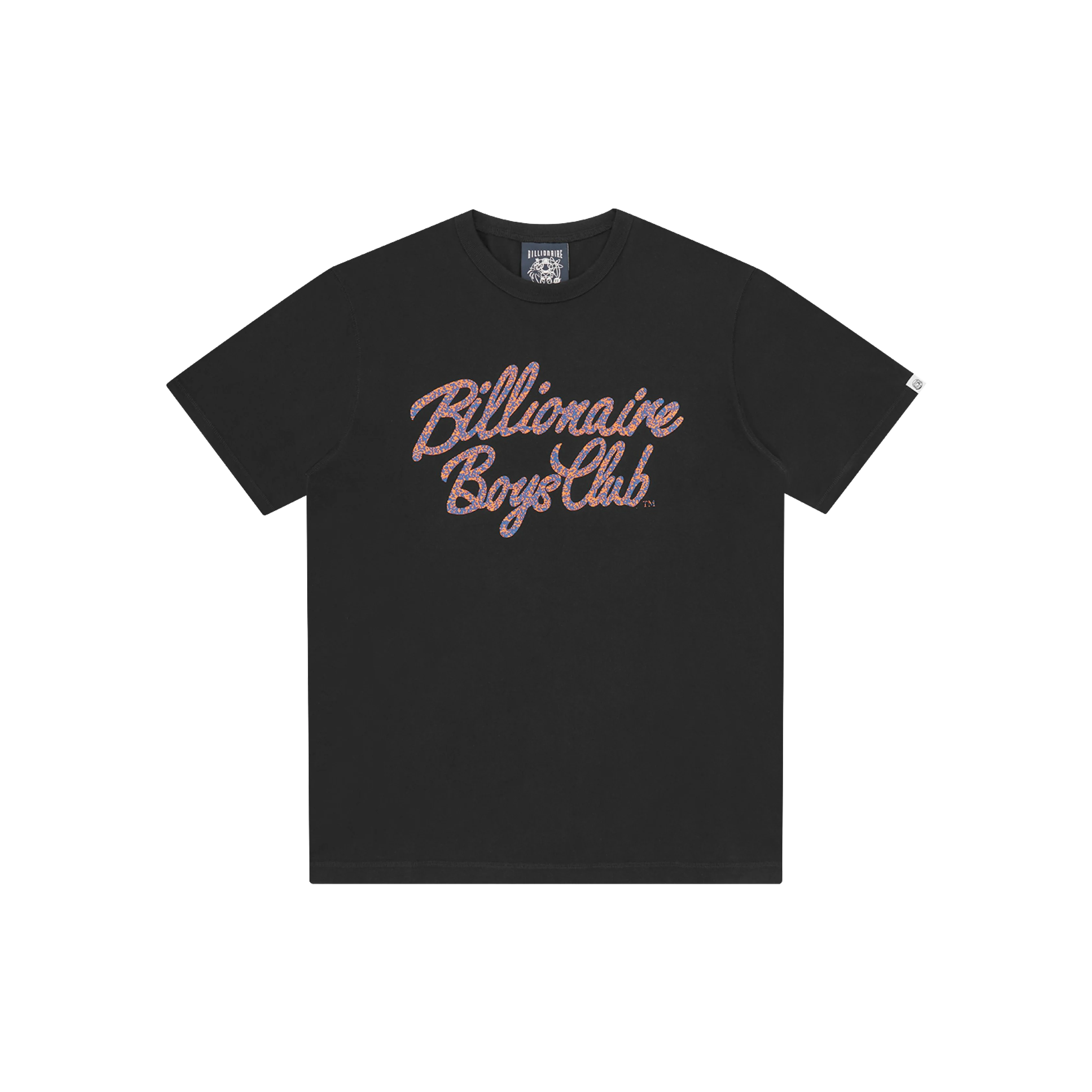 Camiseta Negra Billionaire Boys Club Script Oversized