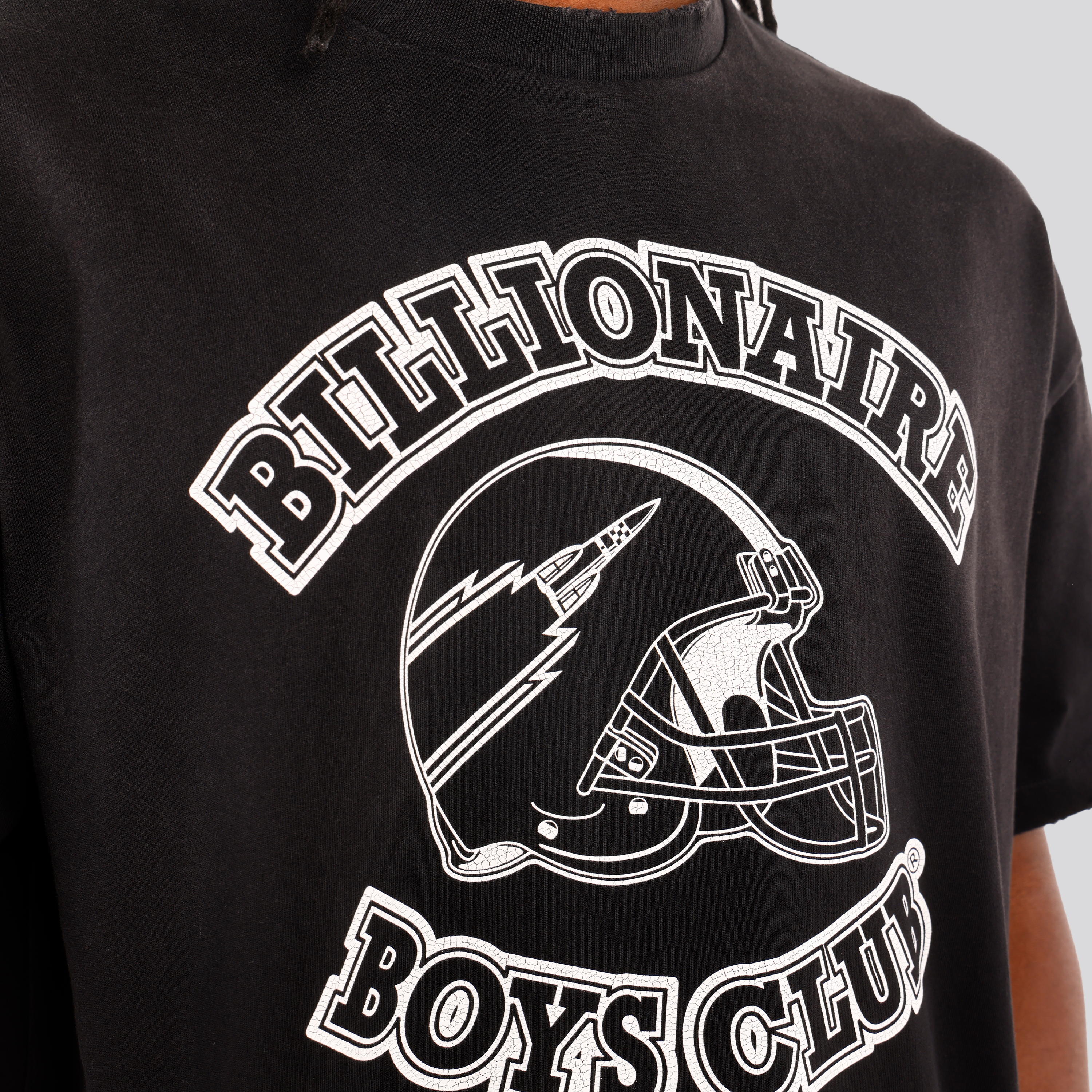 Camiseta Negra Billionaire Boys Club Vintage Team