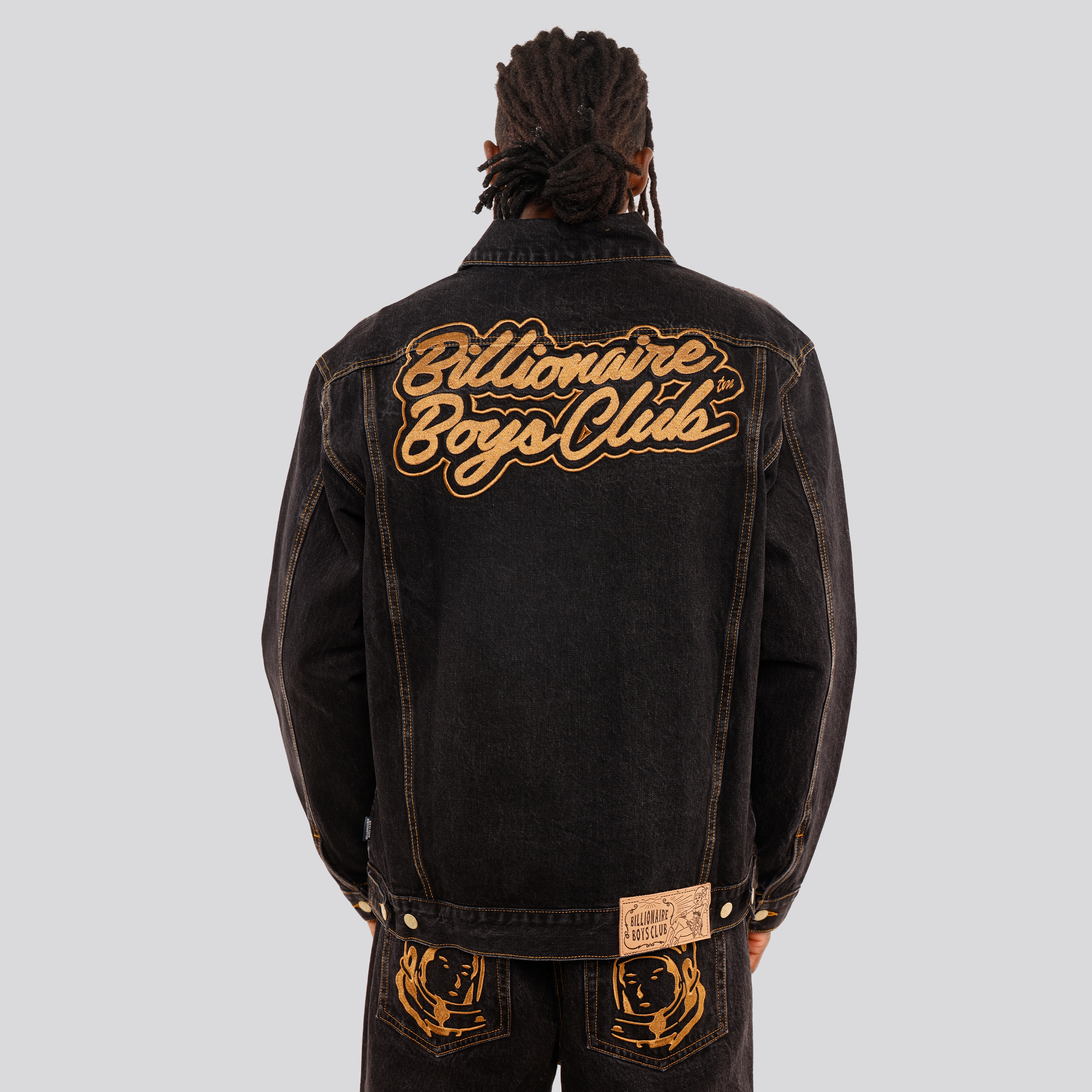 Chaqueta Negra Billionaire Boys Club Trucker