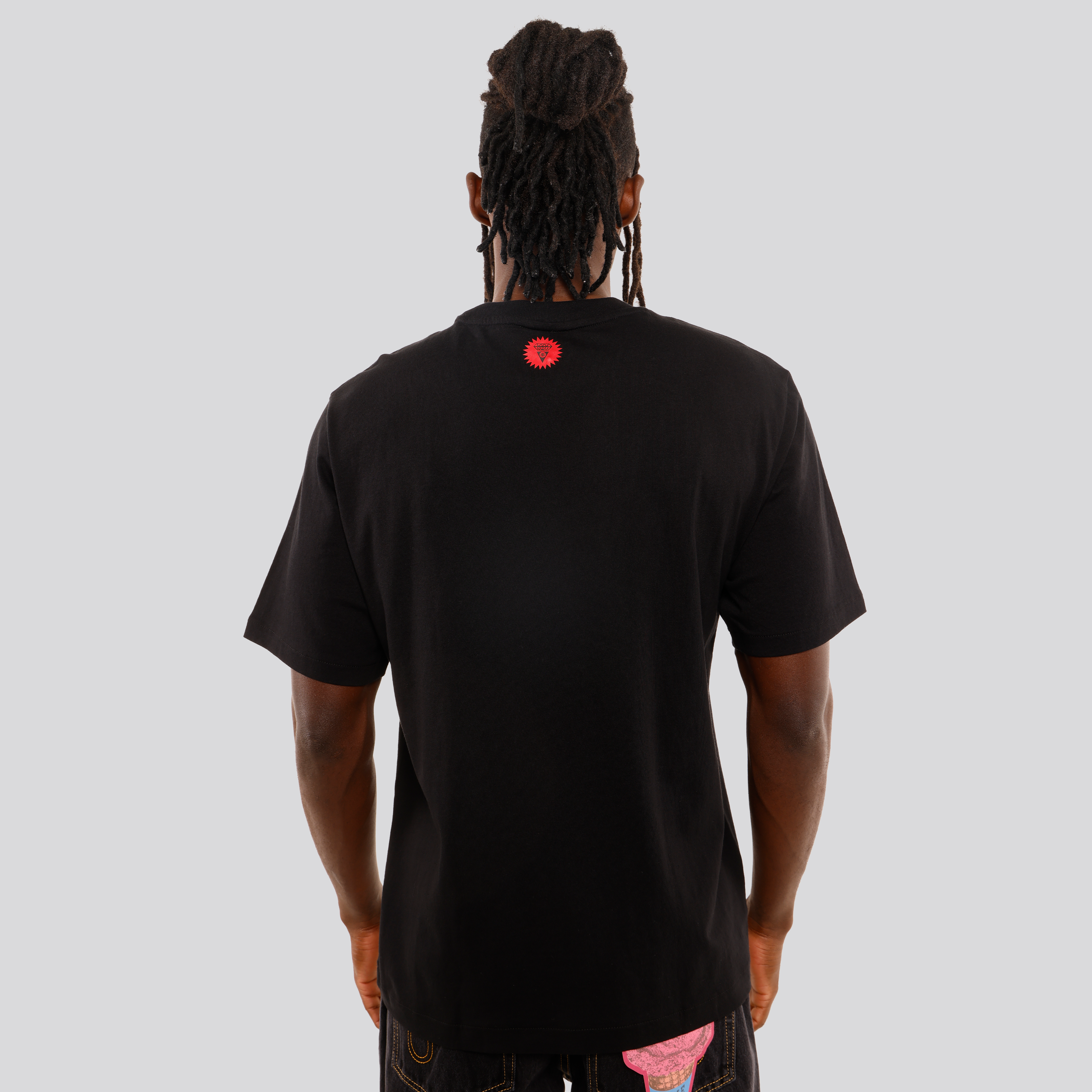 Camiseta Negra ICECREAM Signet Logo