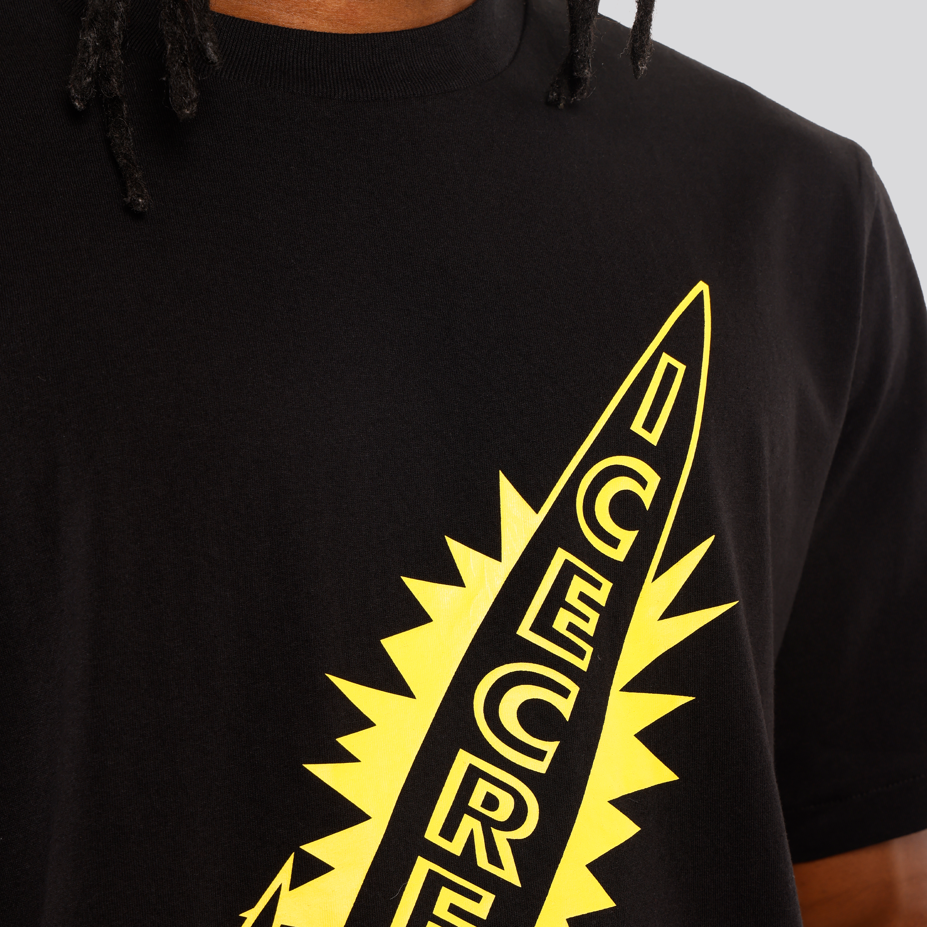 Camiseta Negra Ice Cream Rocket