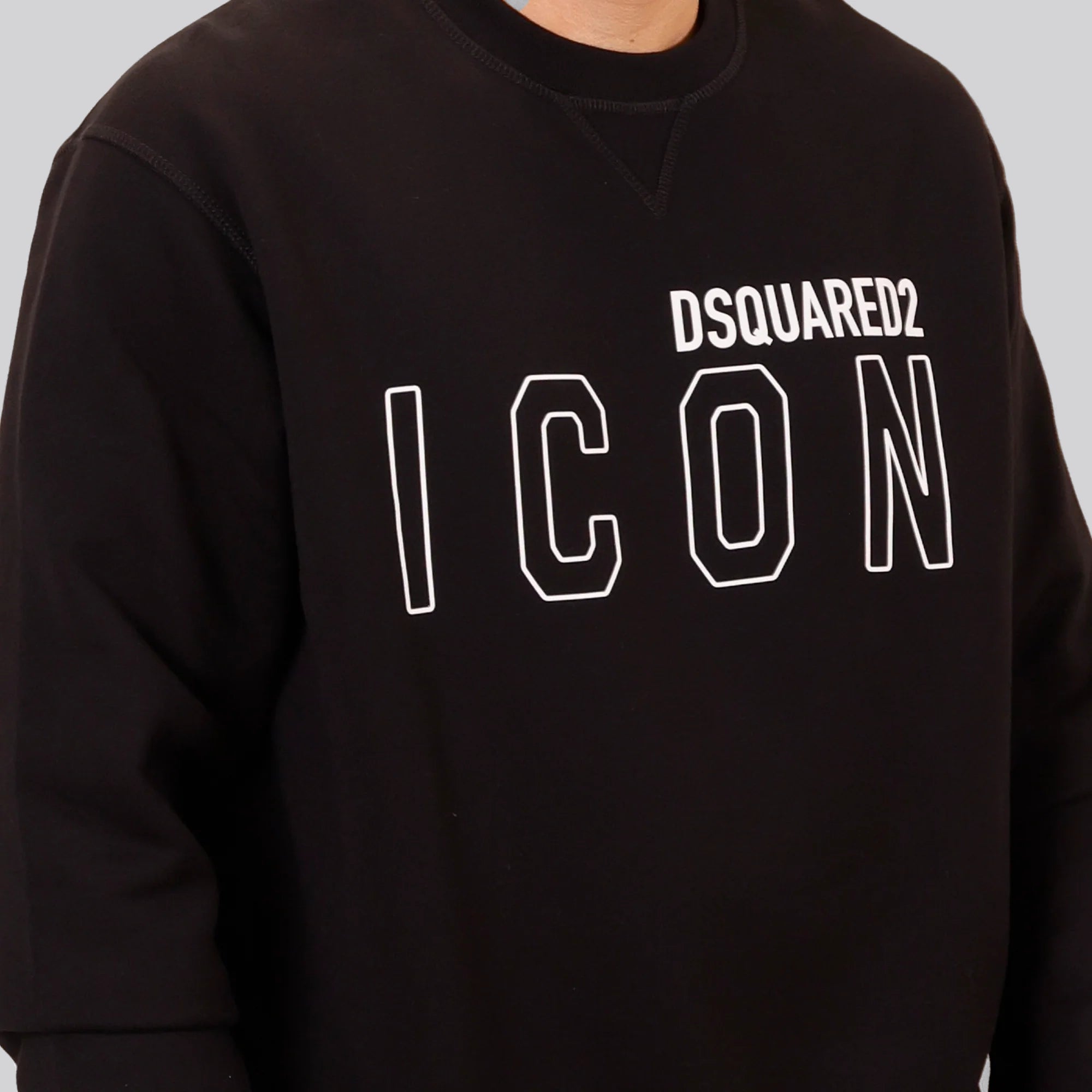 Buzo Negro Dsquared2 Icon