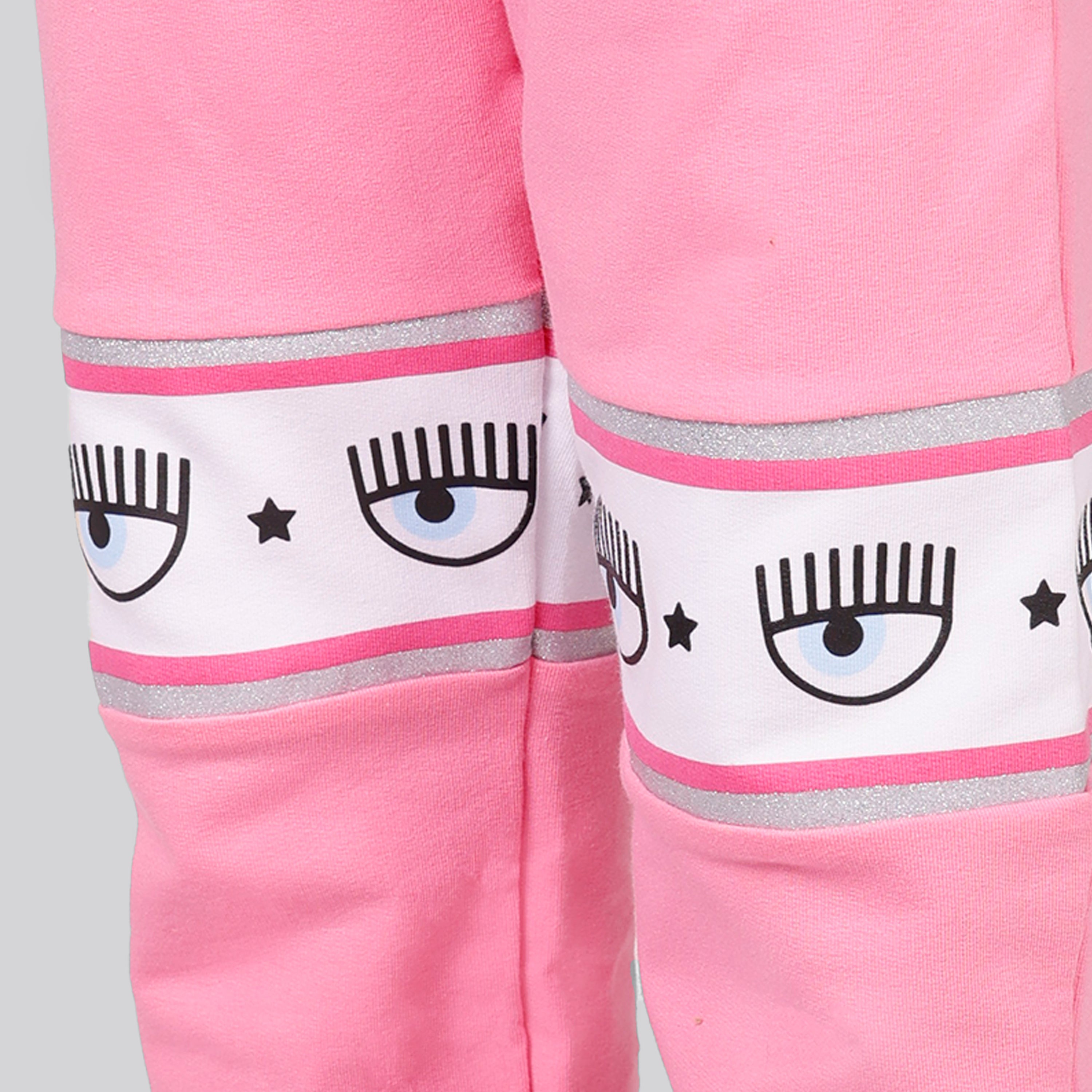 Sudadera Blanca Rosada Chiara Ferragni Kids Eyelike