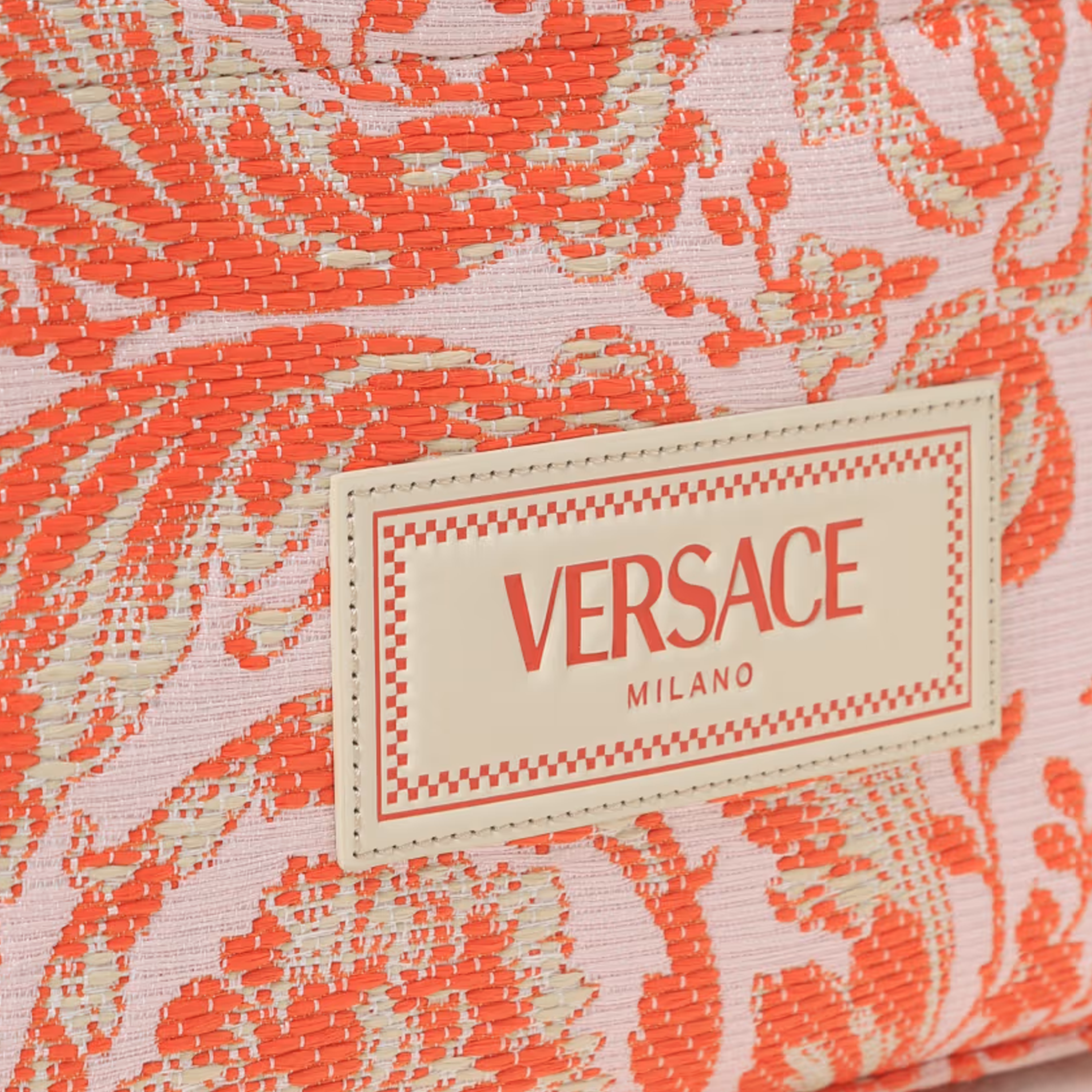 Cartera Blanca Versace Milano