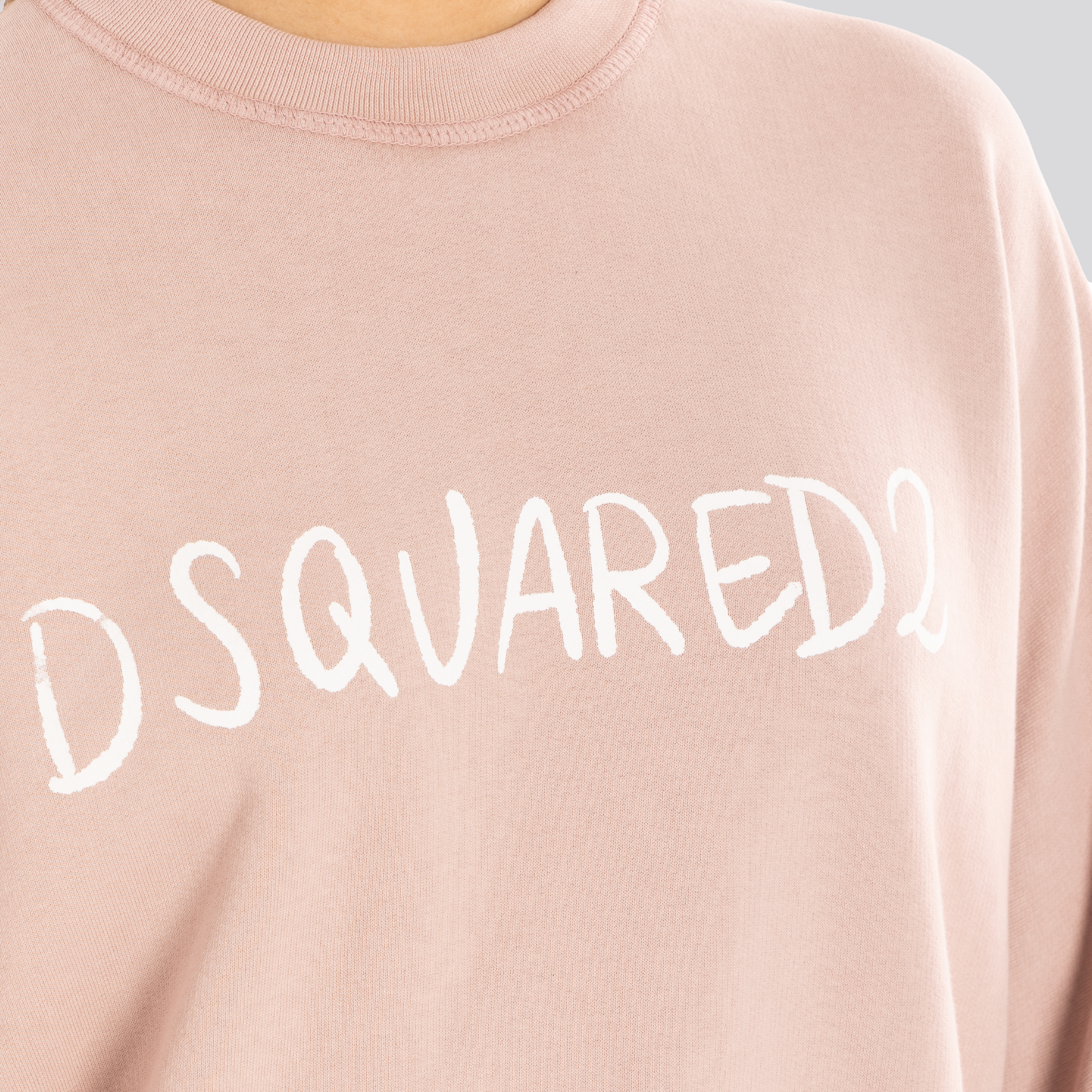 Buzo Rosado Dsquared2 Logo