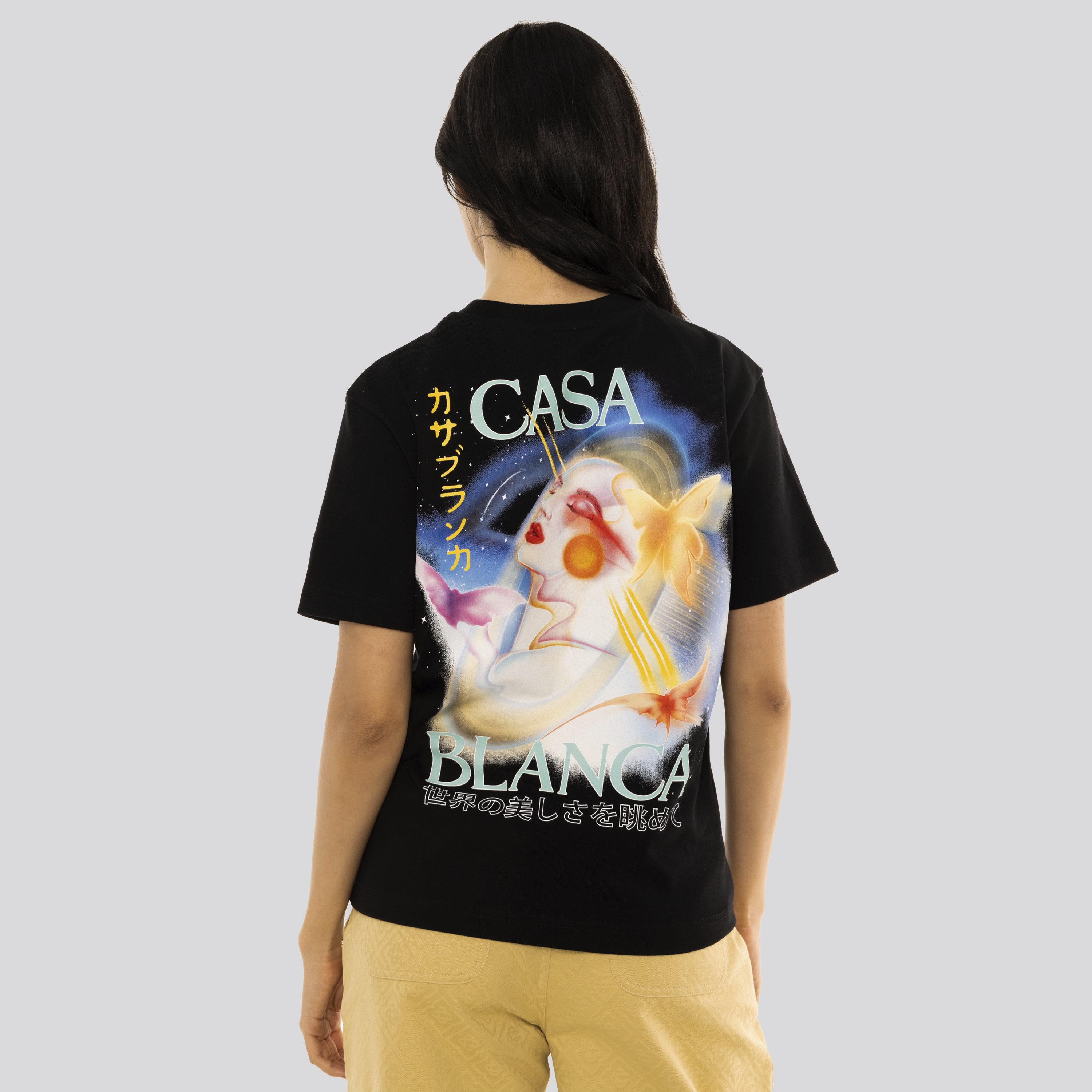 Camiseta Negra Casablanca Galactic Connection