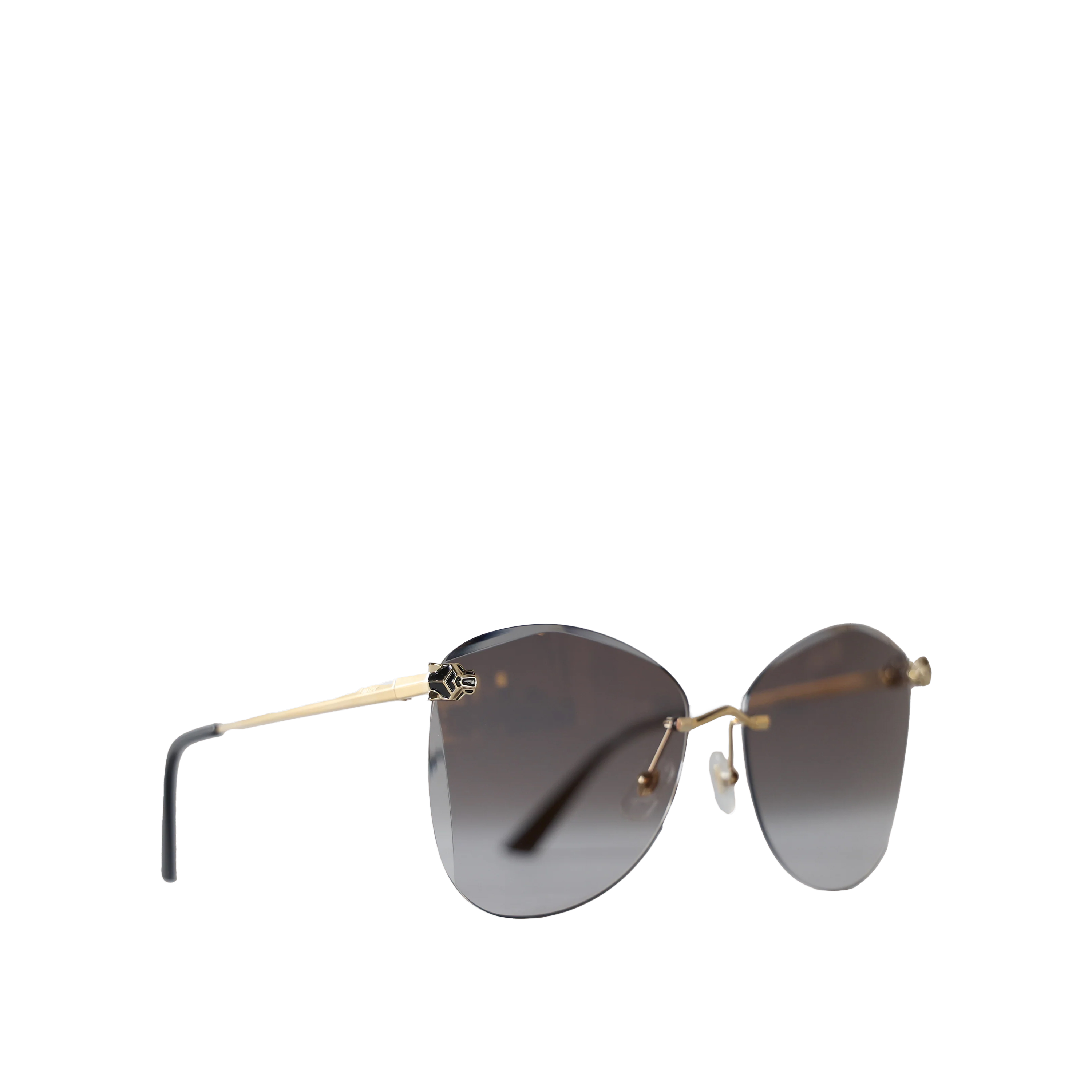 Gafas de Sol Doradas Cartier Panthere