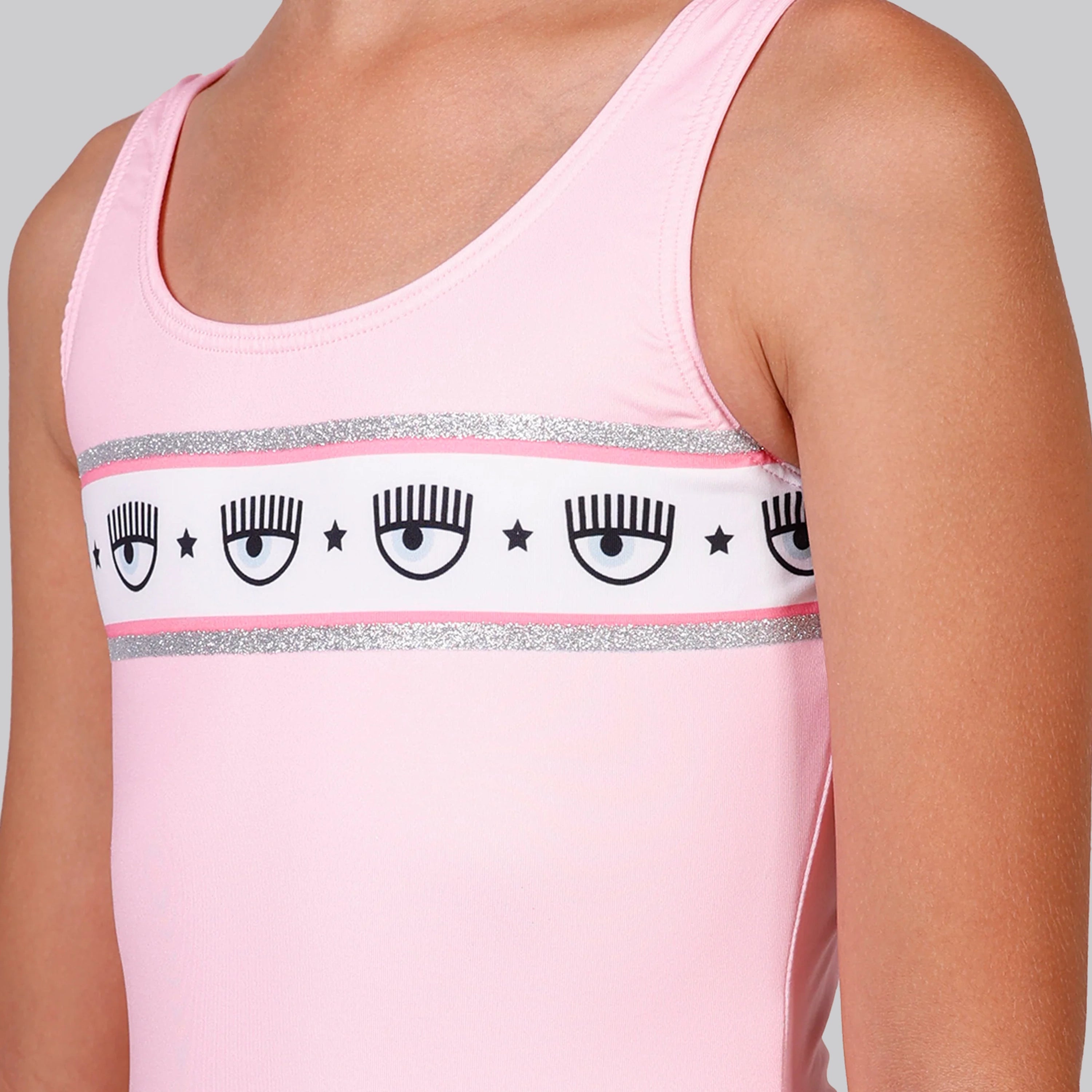 Traje de Baño Rosado Chiara Ferragni Kids Eyestar