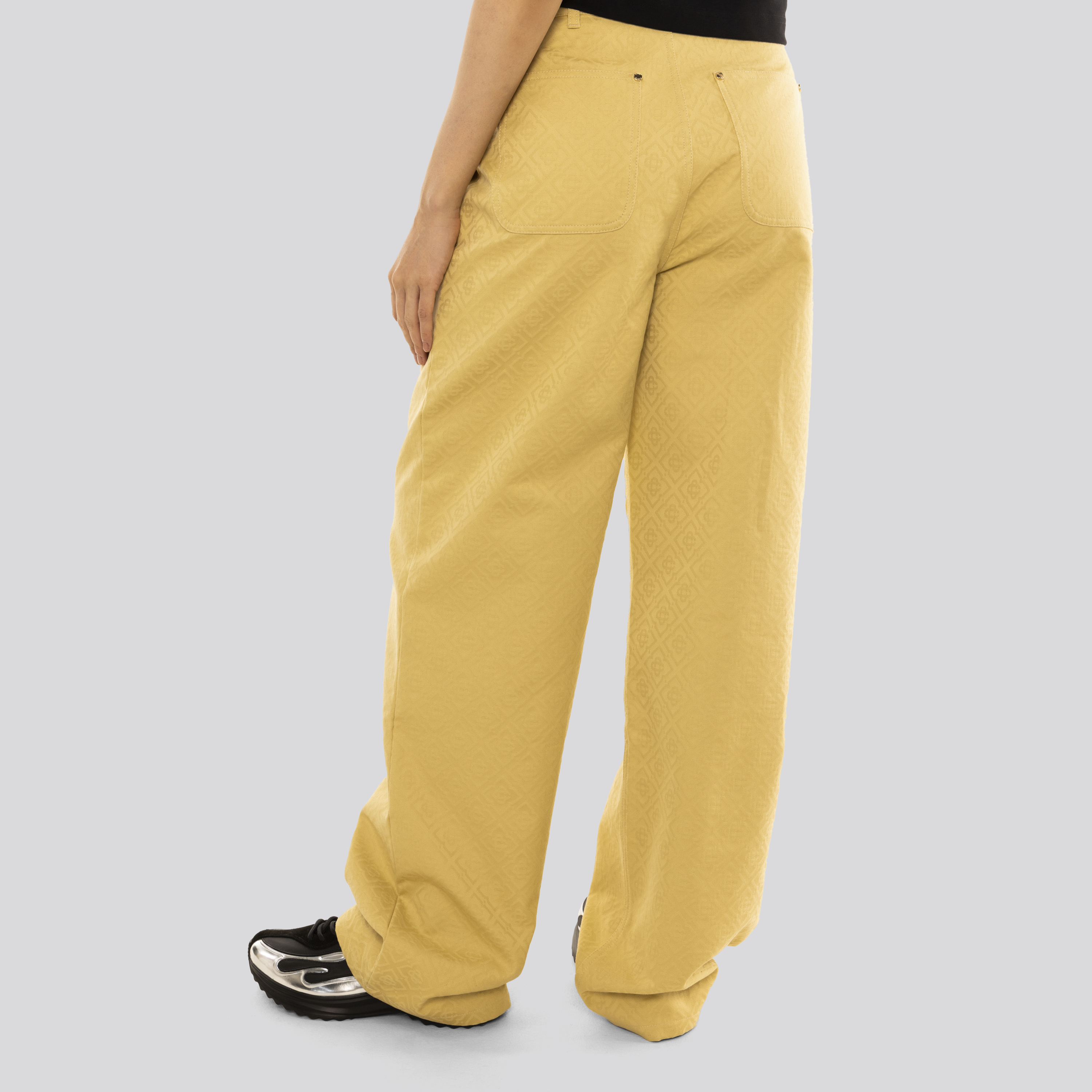 Pantalón Taupe Casablanca Monogram