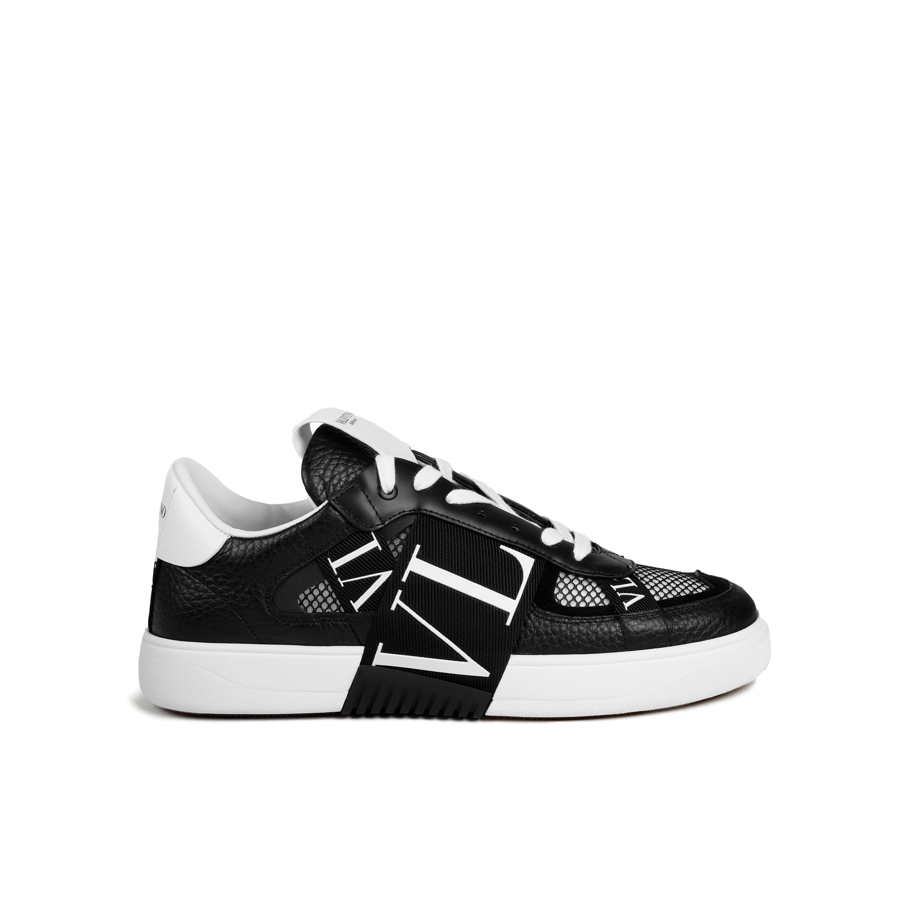 Sneakers Negro/Blanco Bandas VL7N