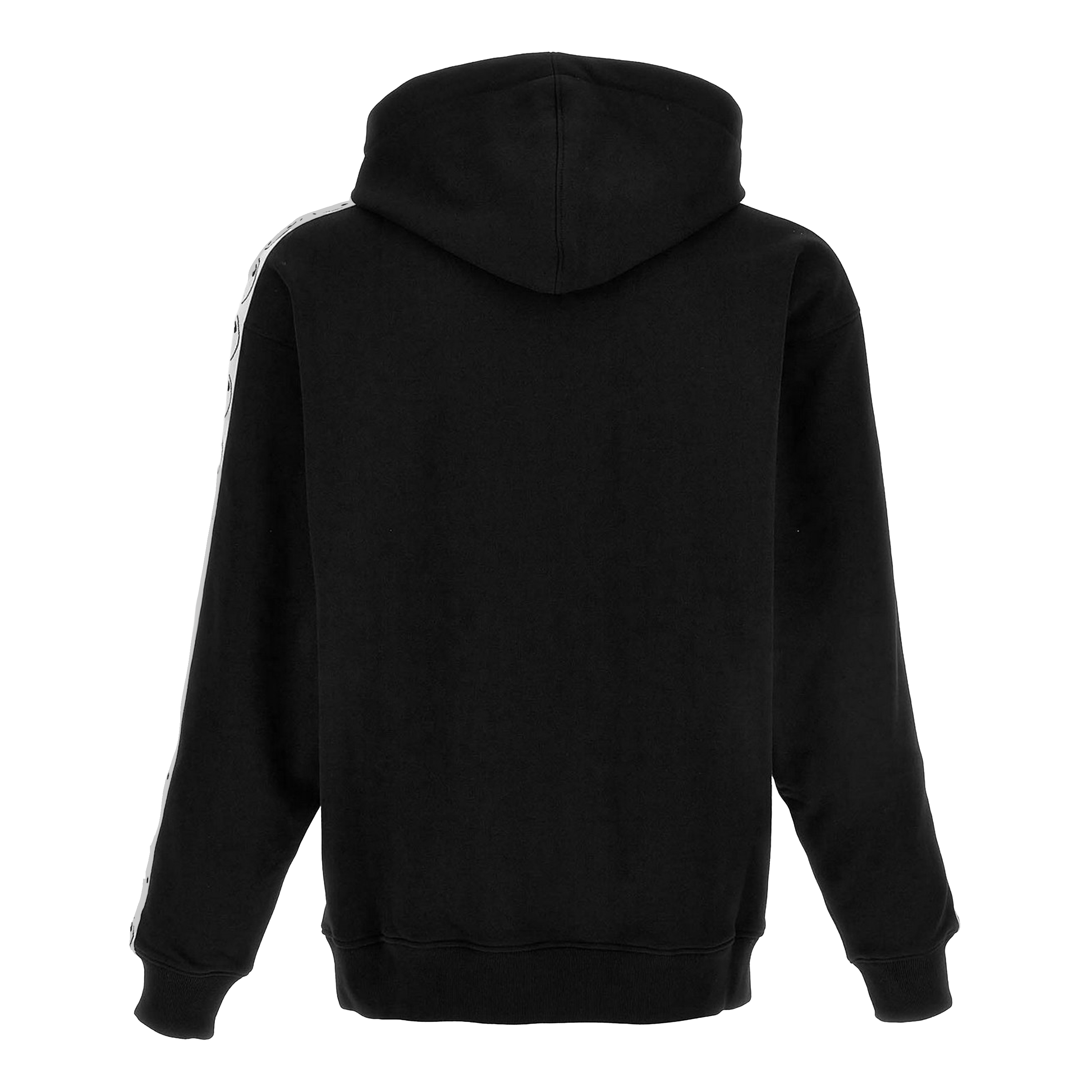 Chaqueta Negra Moschino Side Logo