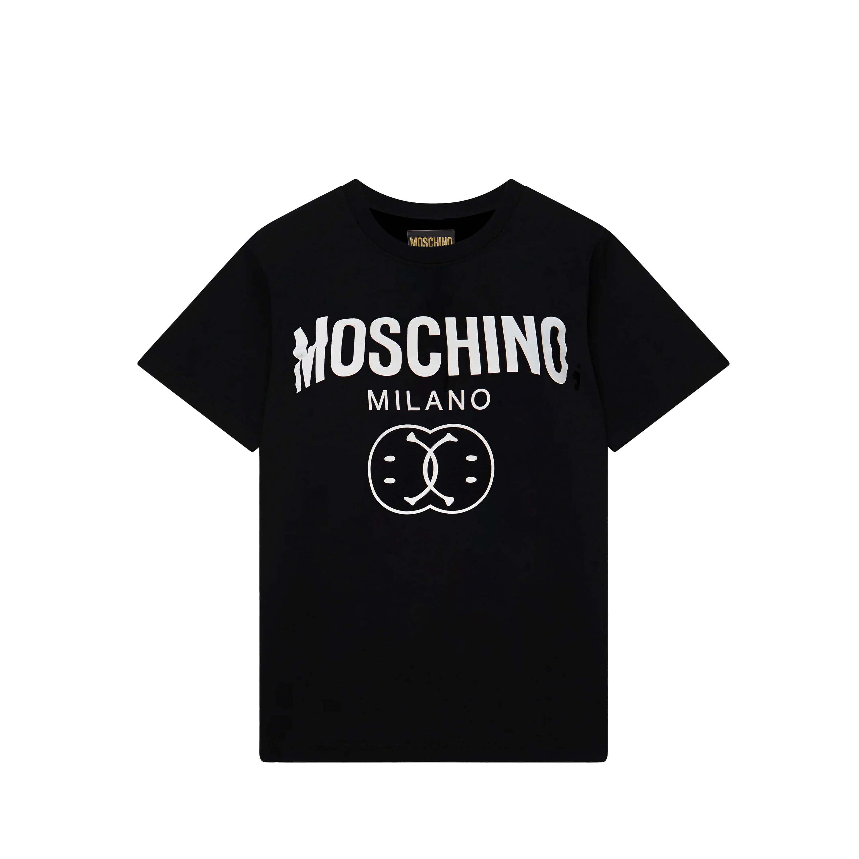 Camiseta Negra Moschino Smile Faces