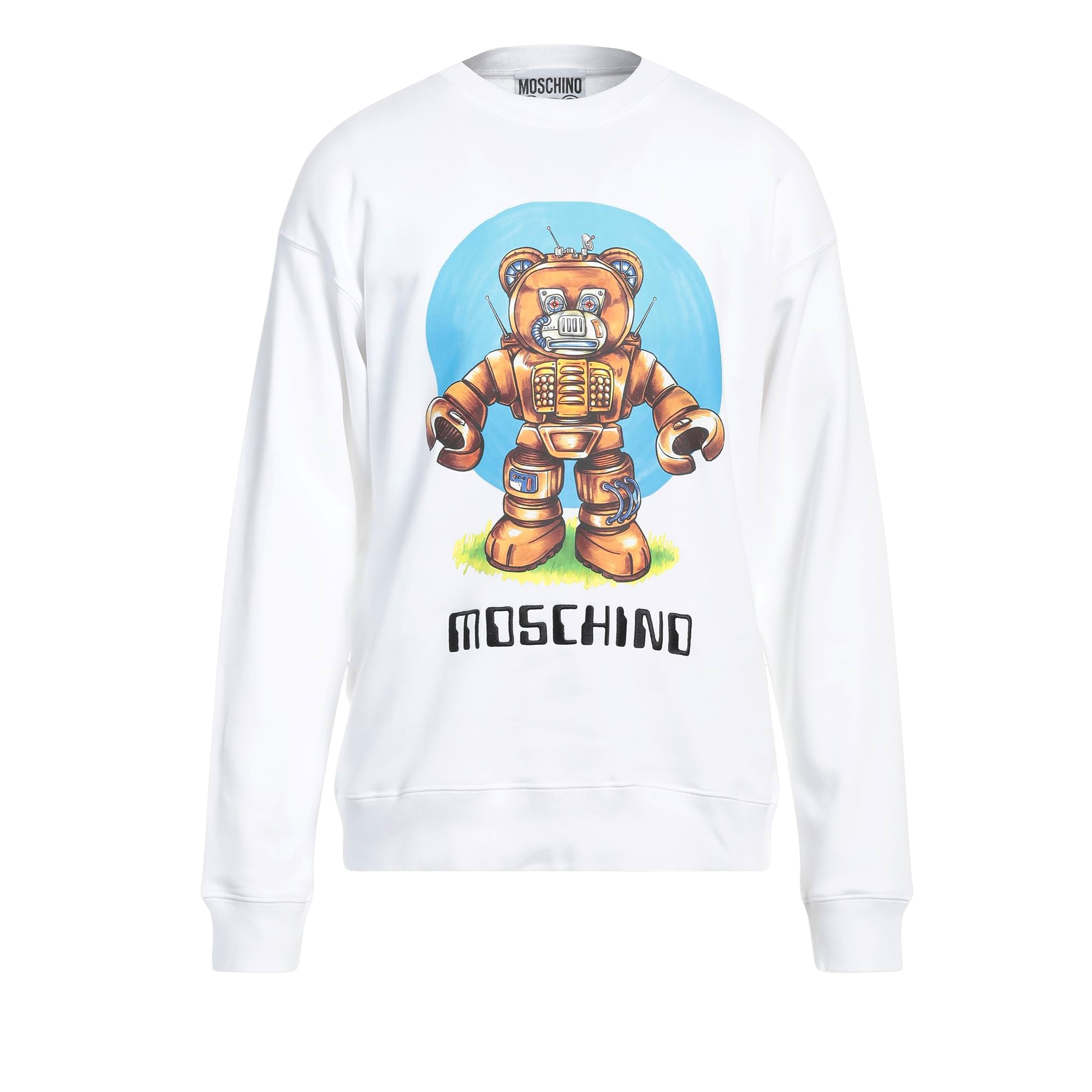Buzo Blanco Moschino Robotic Teddy Bear