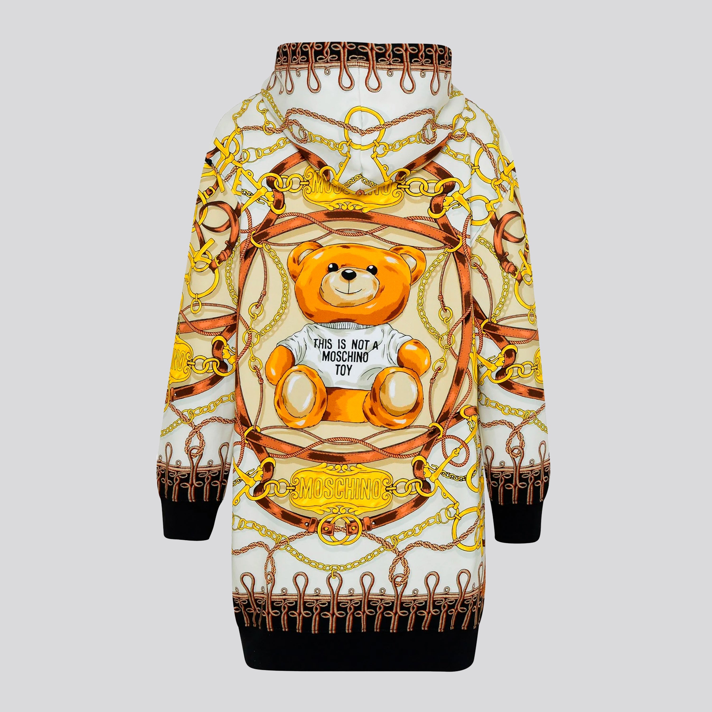 Vestido Sudadera Multicolor Moschino Teddy Bear