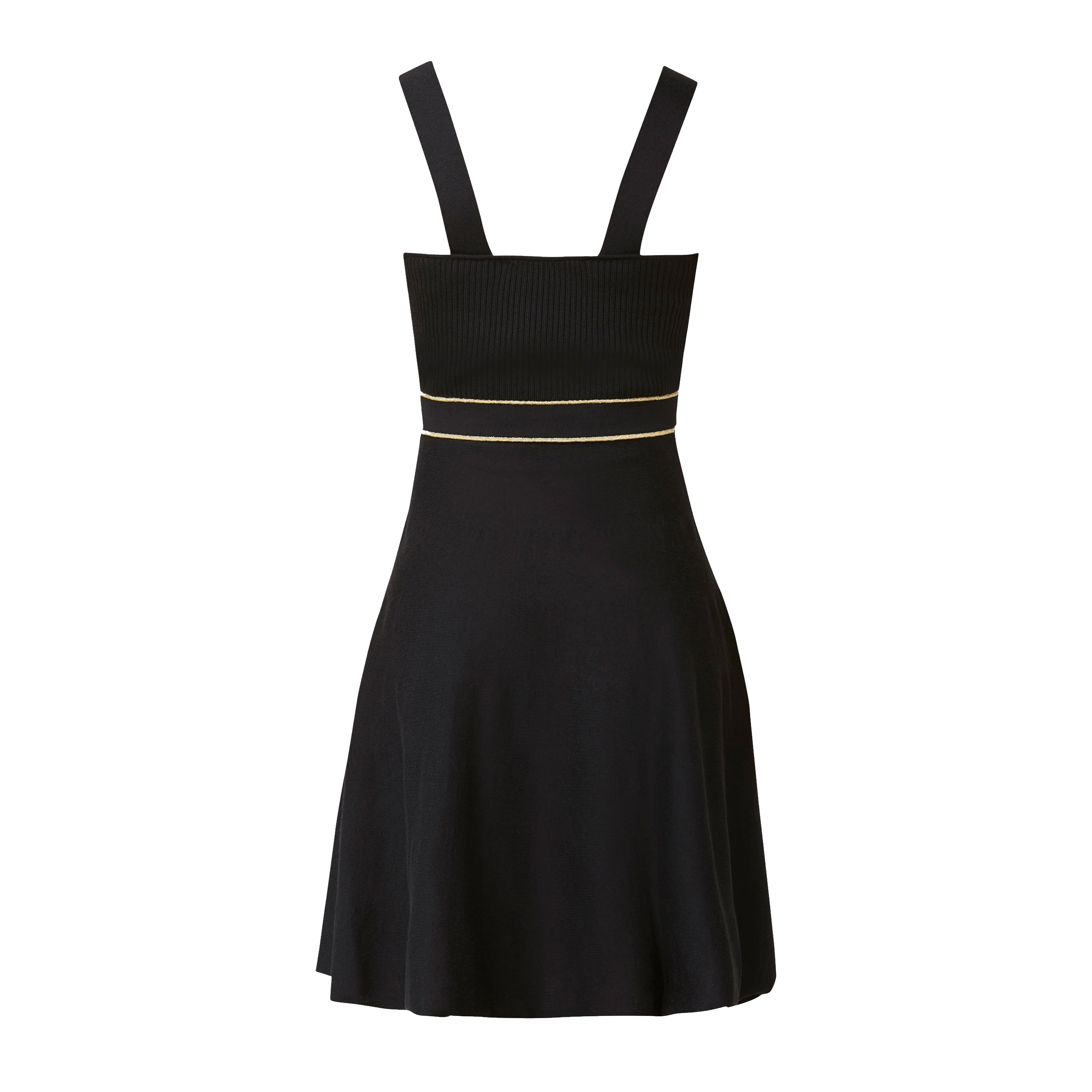 Vestido Cuerda Moschino Negro