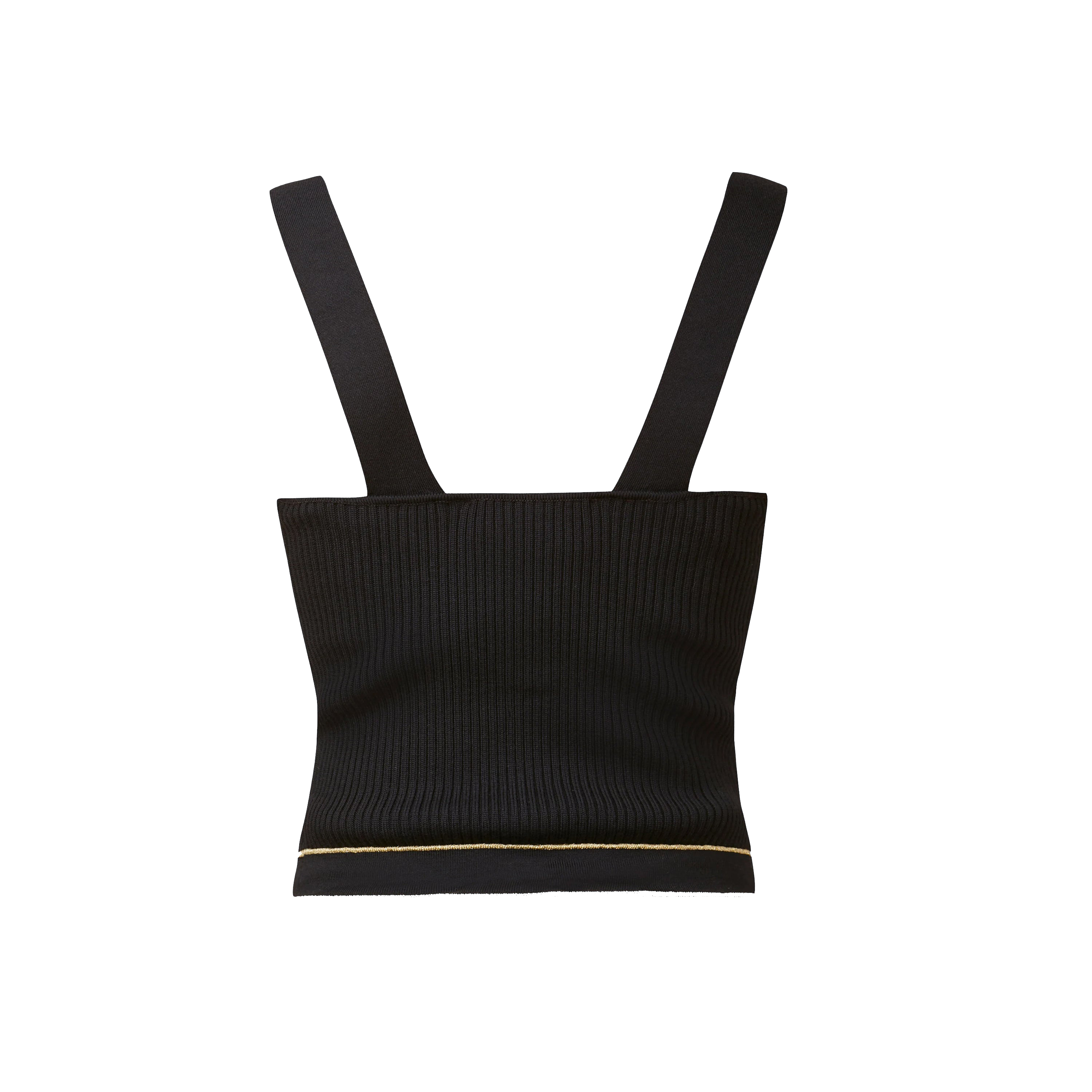 Top Cuerda Moschino Negra