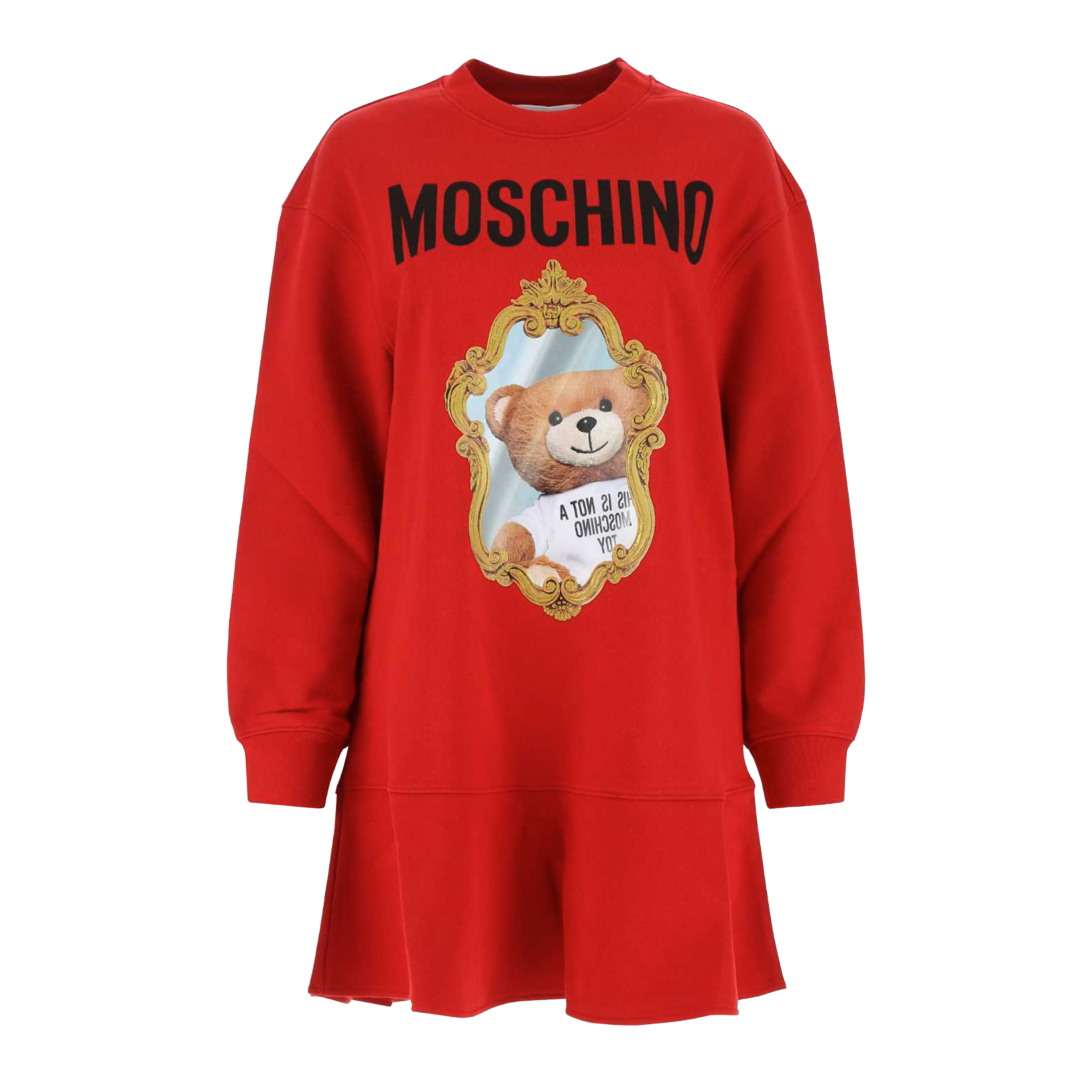 Vestido Rojo Moschino Teddy Bear Mirrow