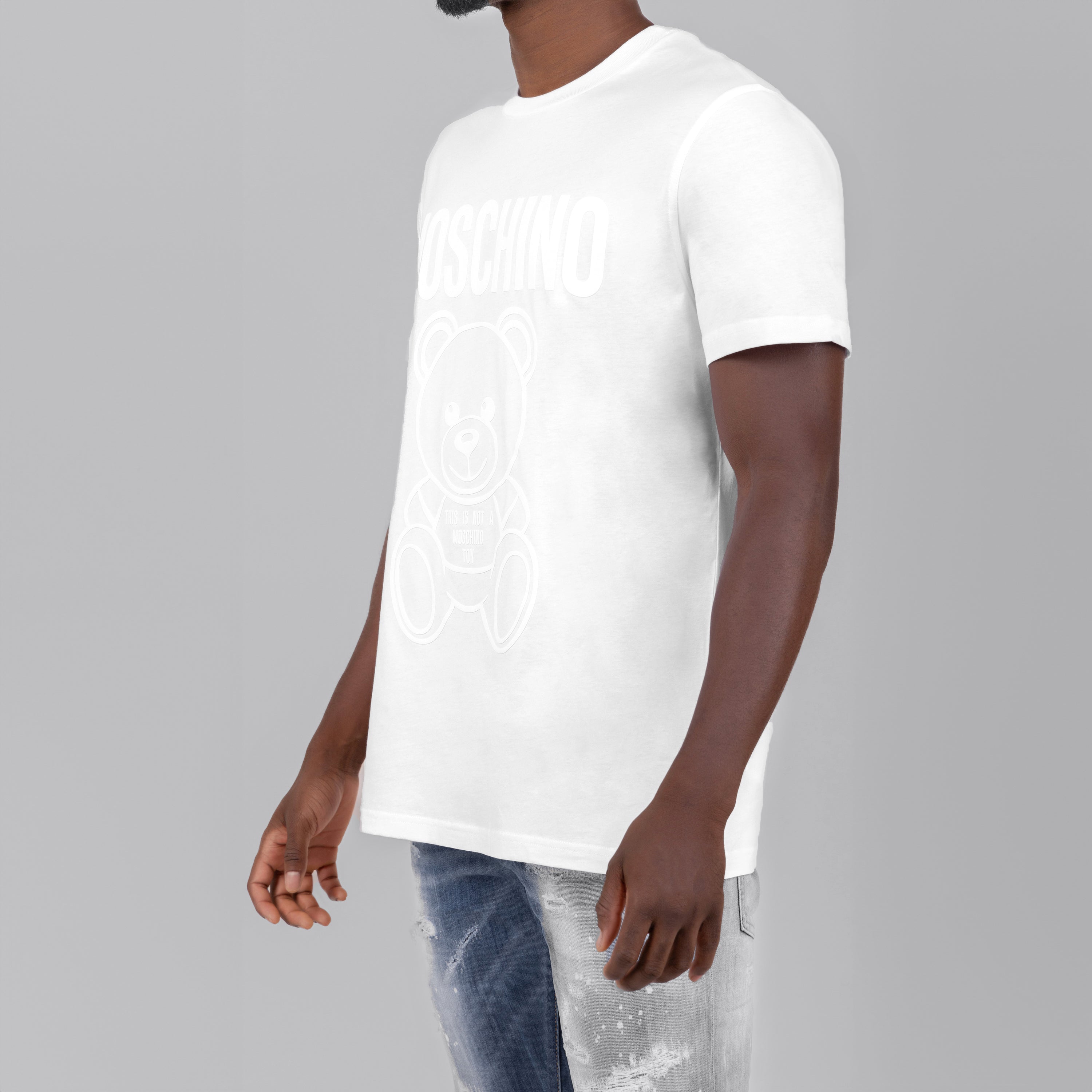 Camiseta Blanca Moschino Couture Blanco Teddy