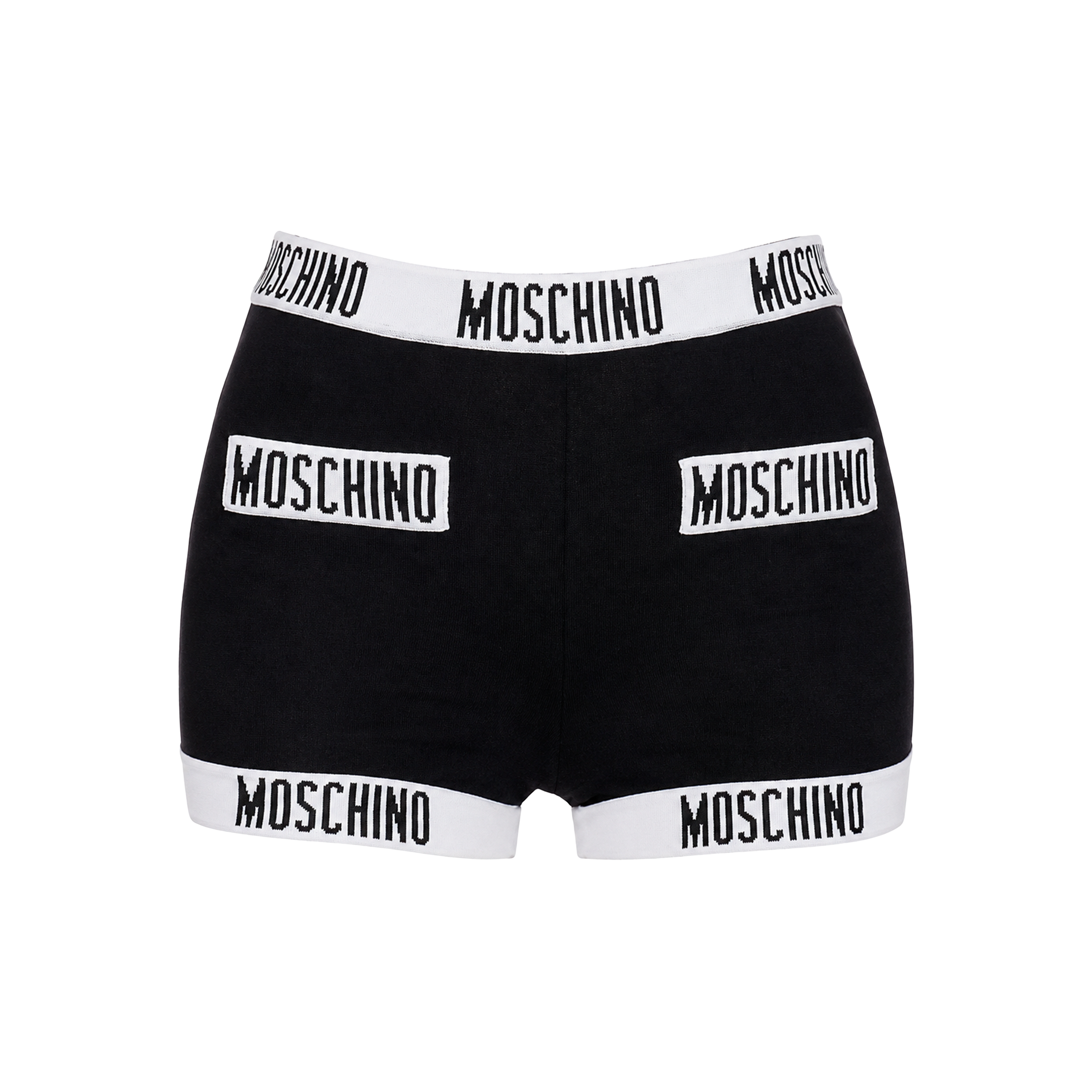 Sudadera Negra Moschino Logo Band