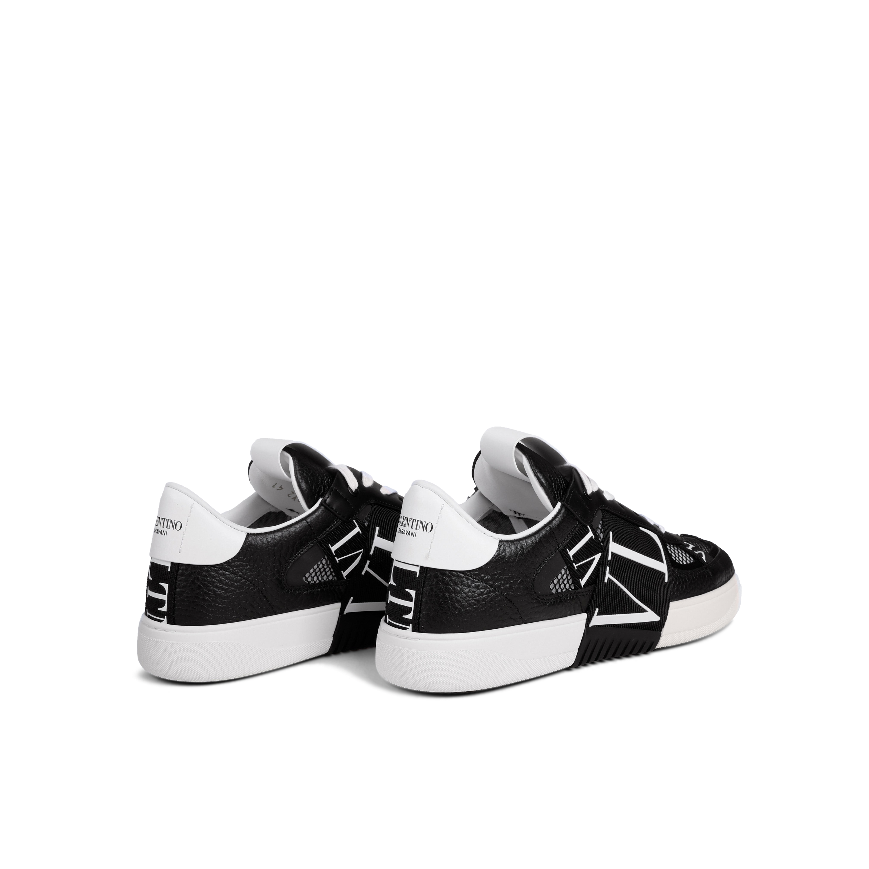 Sneakers Negro/Blanco Bandas VL7N
