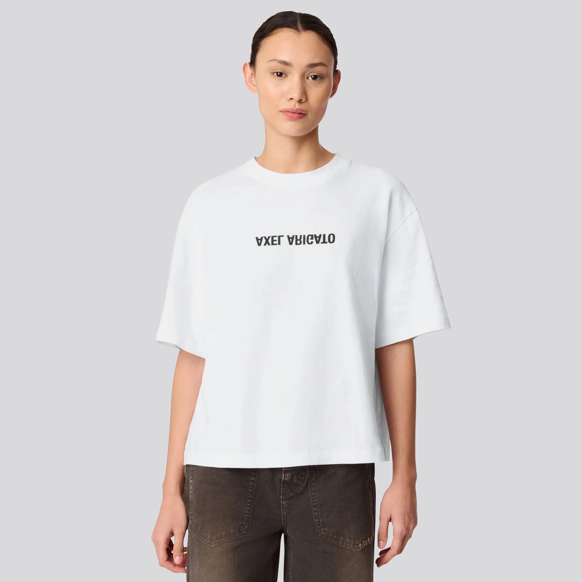 Camiseta Blanca Axel Arigato Distort