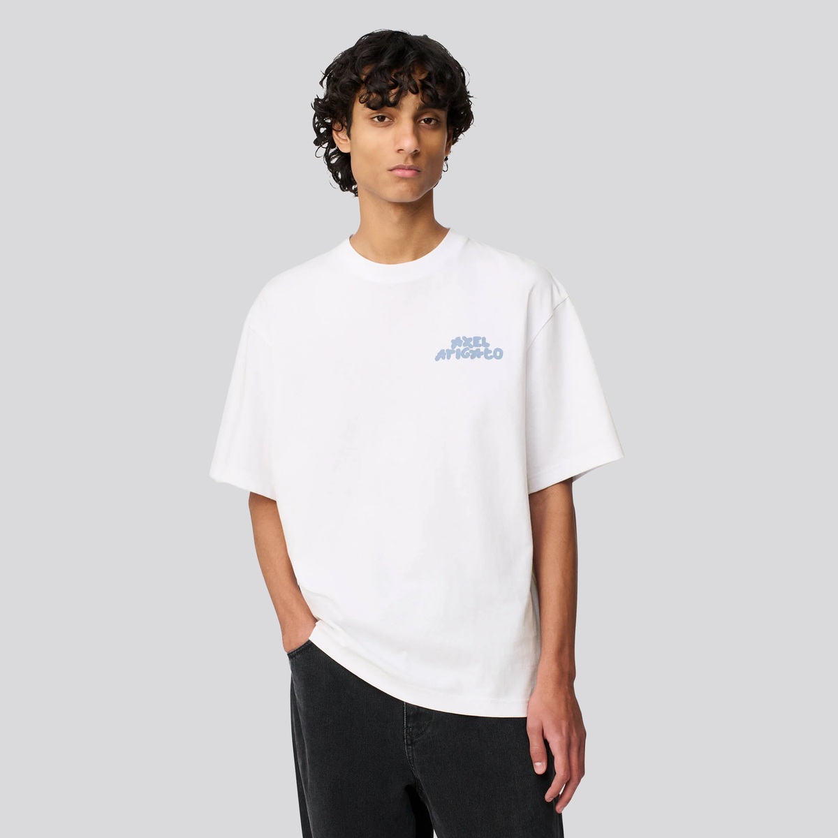 Camiseta Blanca Axel Arigato Soren