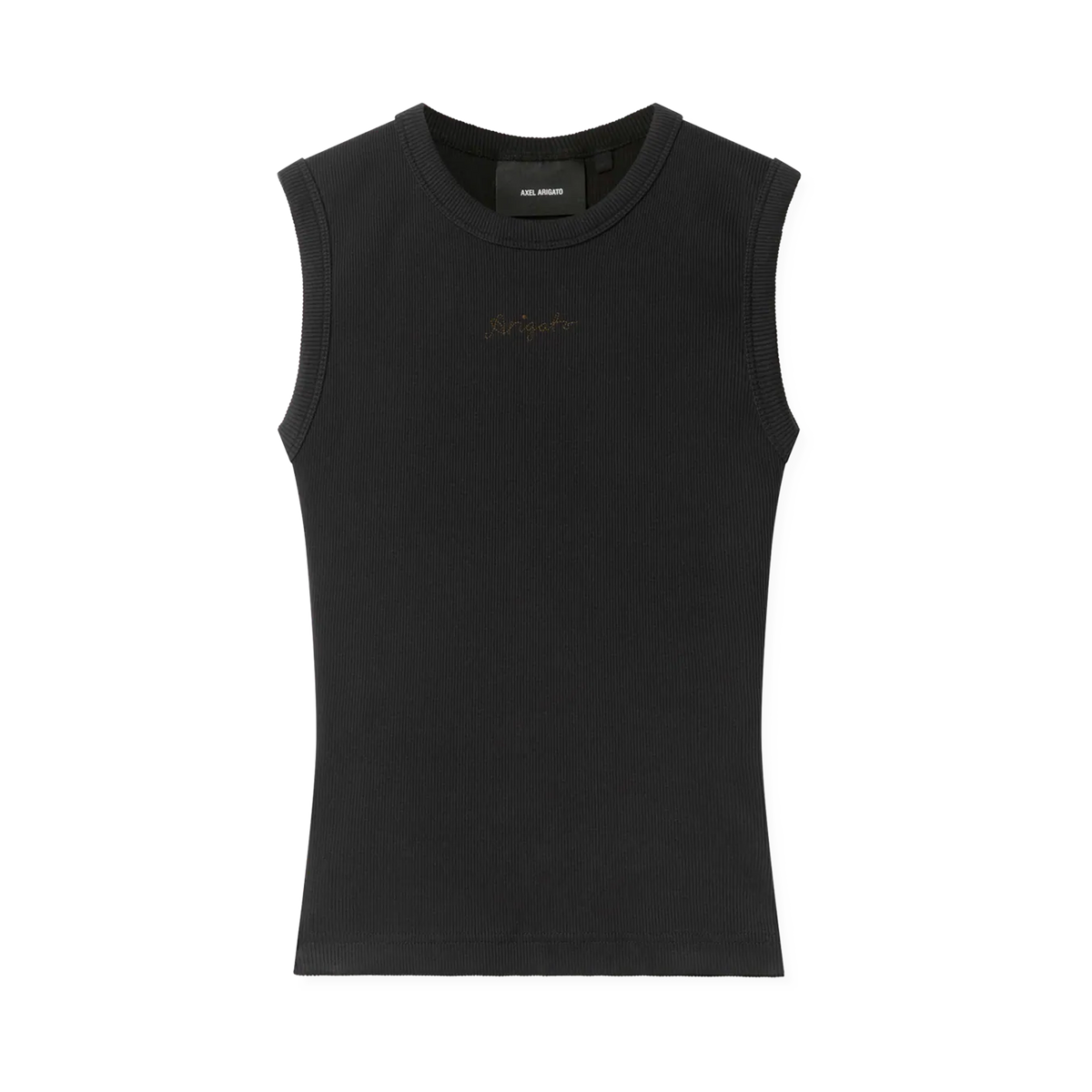 Top Negro Axel Arigato Ribbed Tank