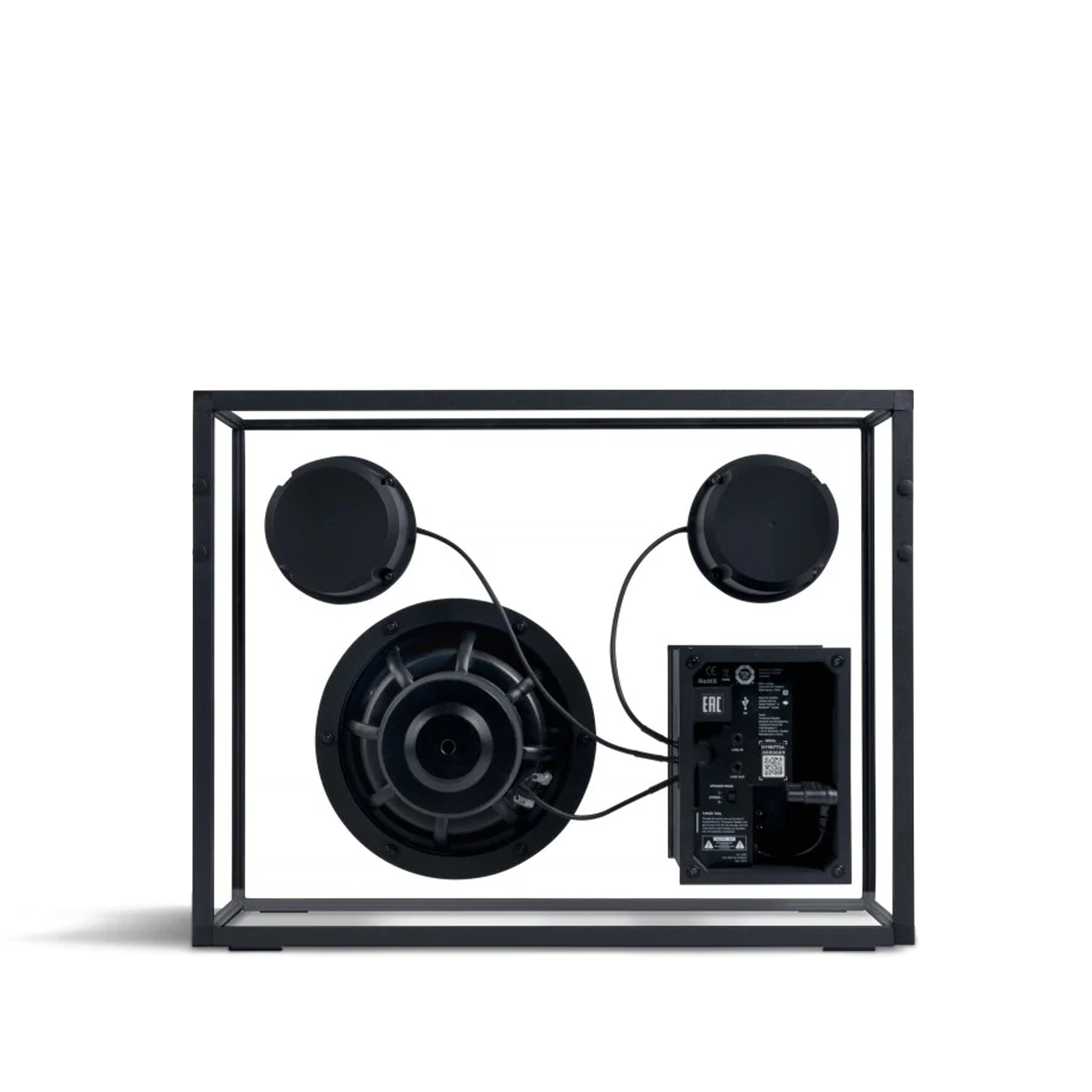 Speaker Negro Transparent "TS"
