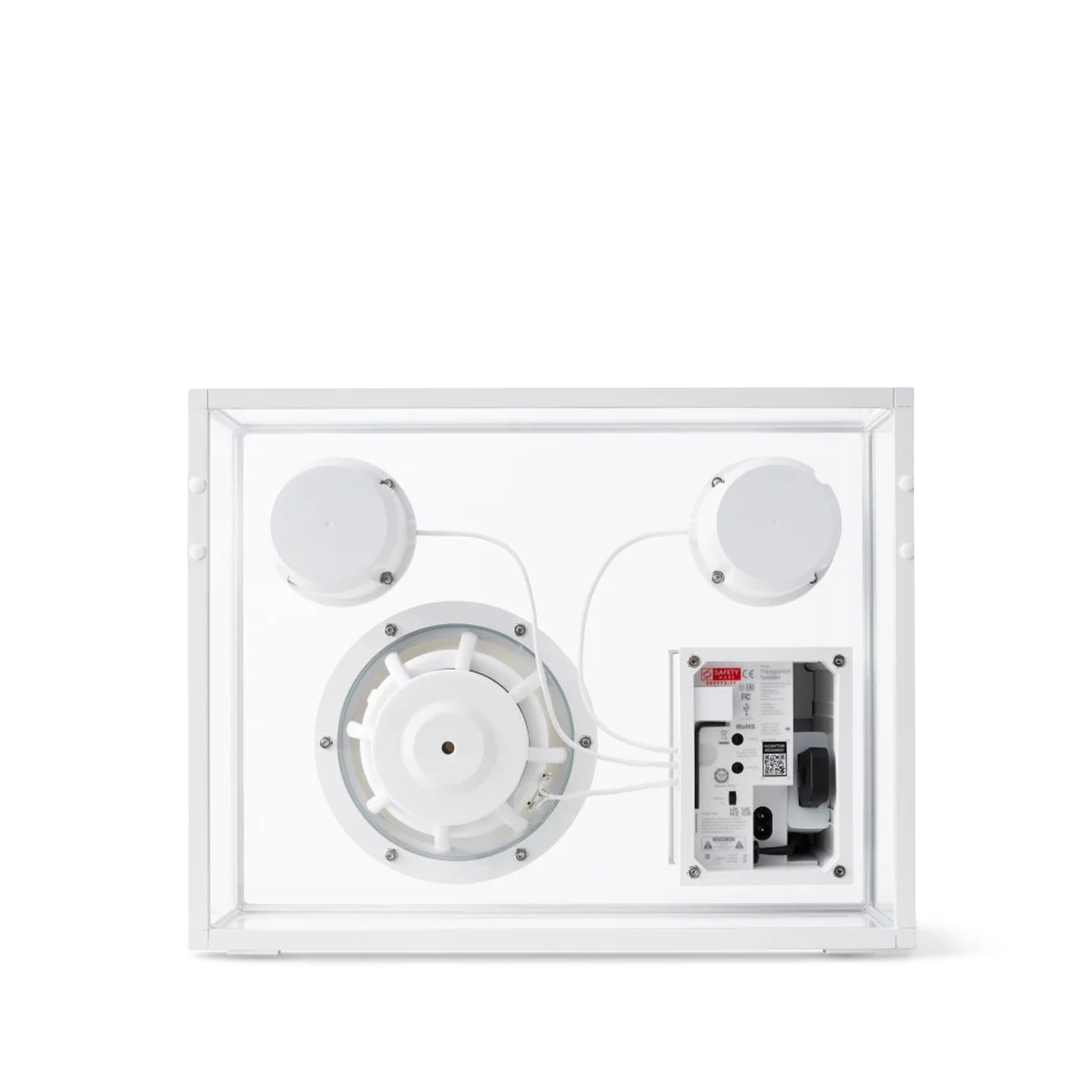 Speaker Blanco Transparent "TS"