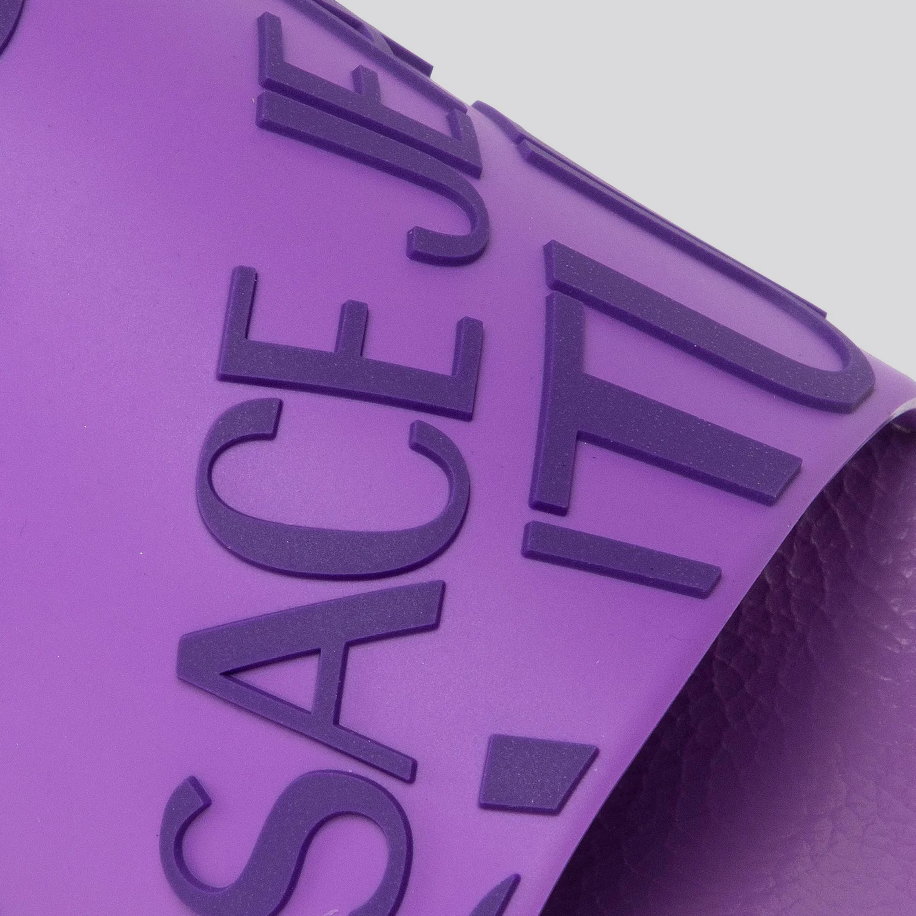 Sandalias Moradas Versace Jeans Couture Logo