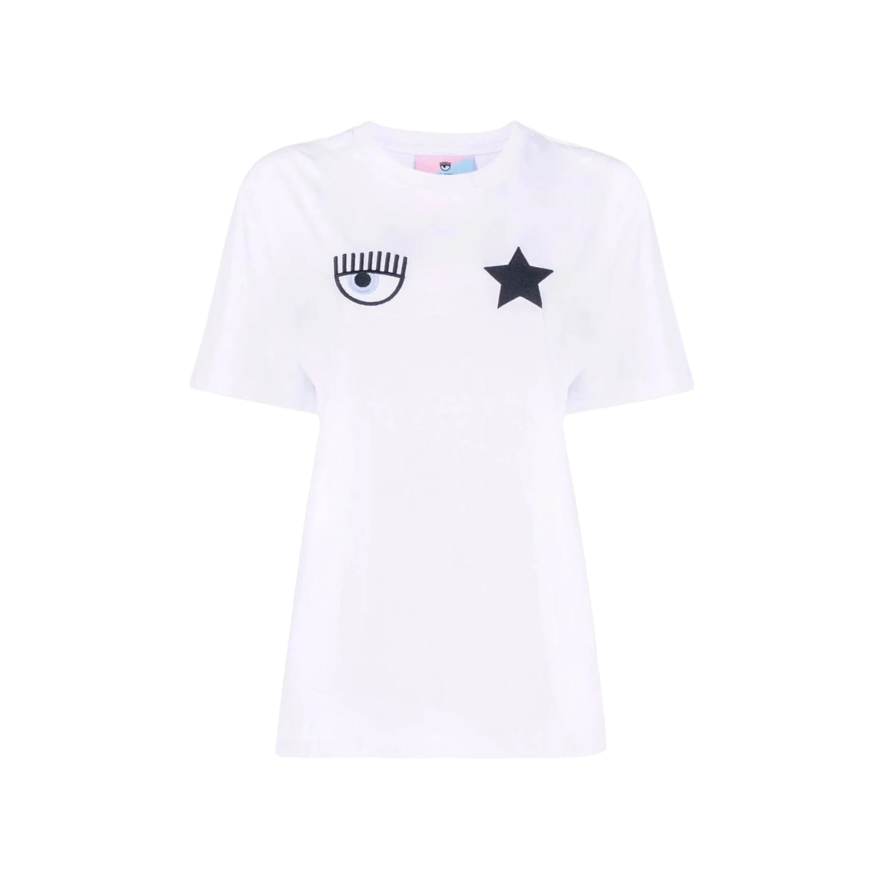 Camiseta Blanca Chiara Ferragni 600 Eye Star