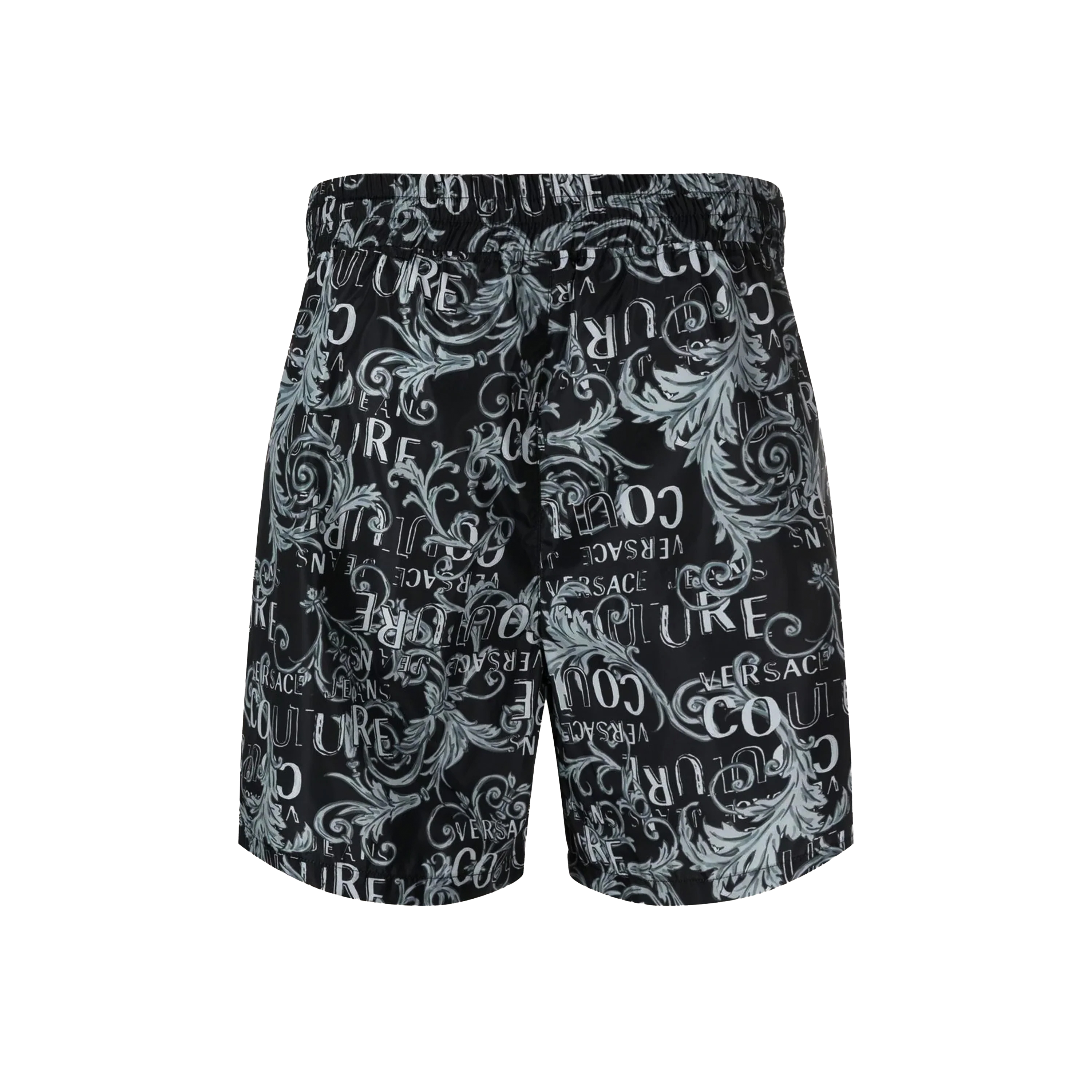 Pantaloneta Negra Versace Couture Baroque