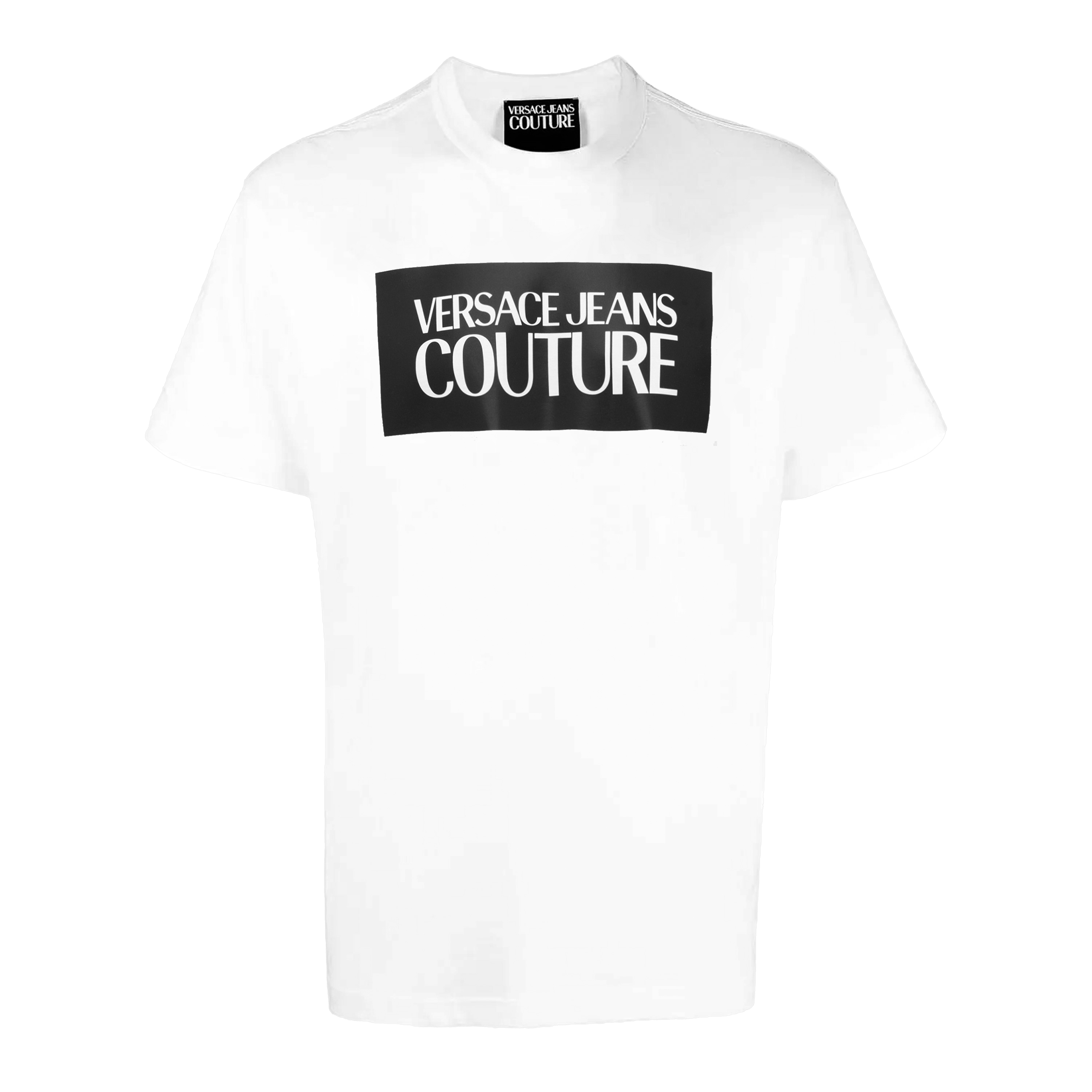 Camiseta Blanca Versace Couture Patch Logo