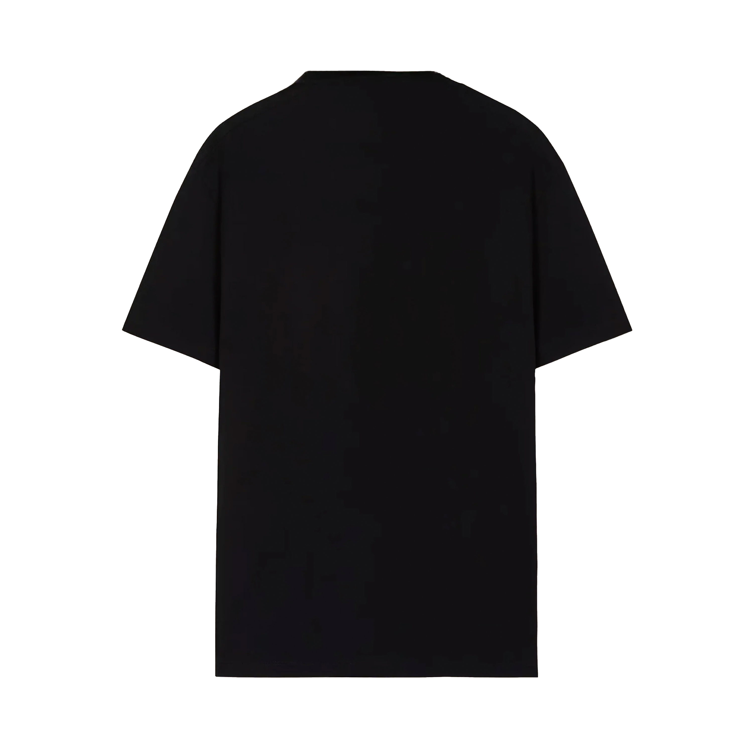 Camiseta Negra Versace Couture Negra V Circle Logo Chest