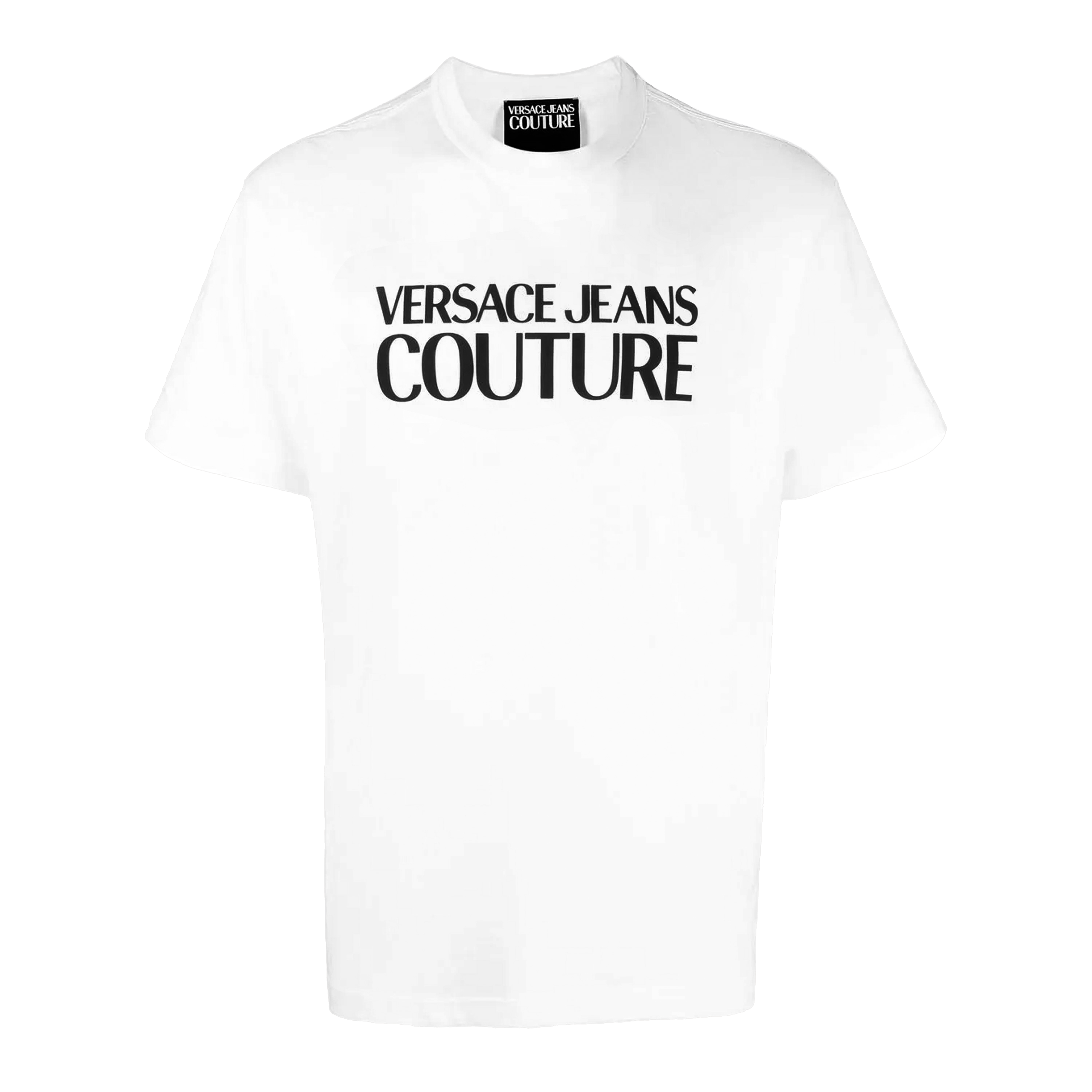 Camiseta Blanca Versace Couture Logo
