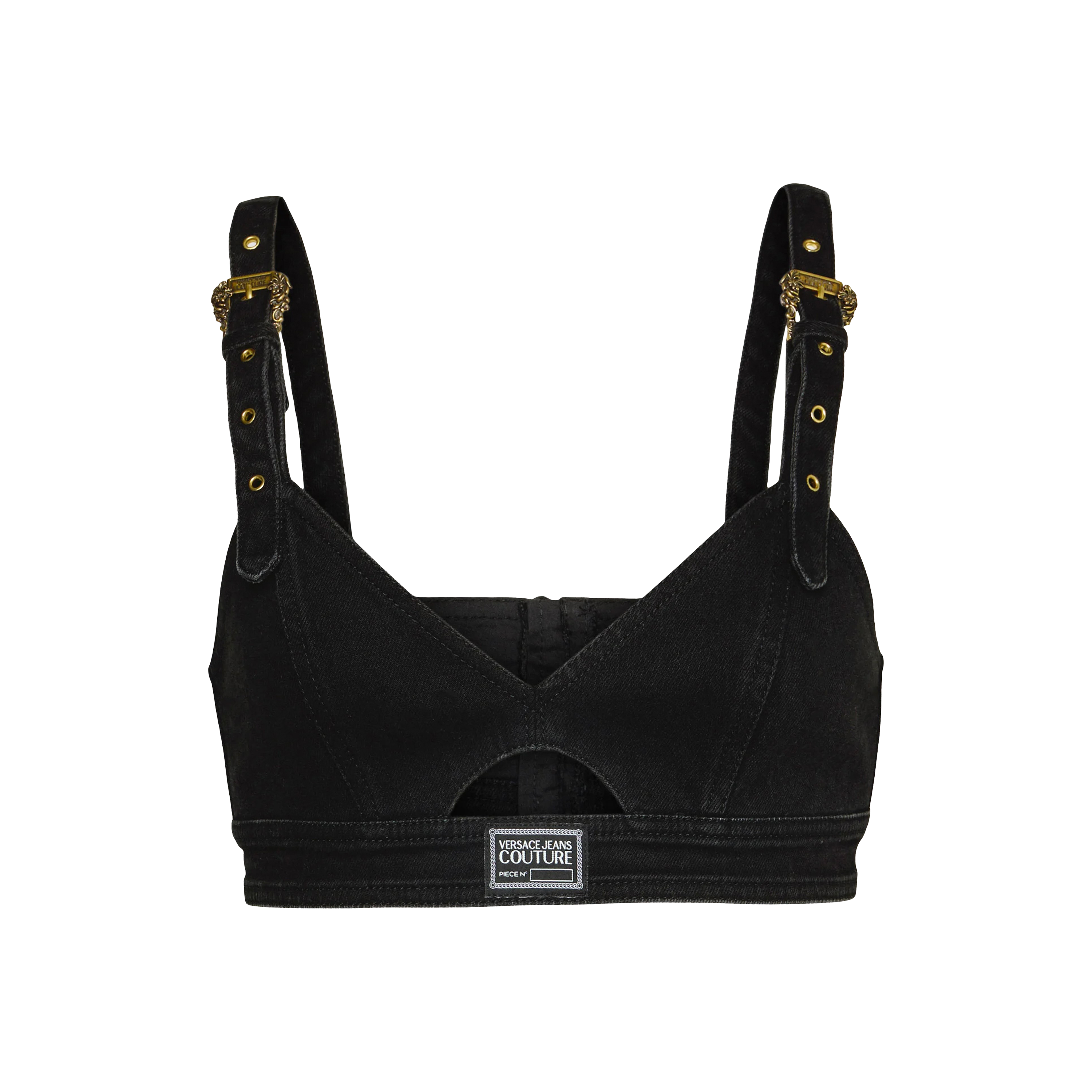 Top Negro Versace Couture B Slouchy