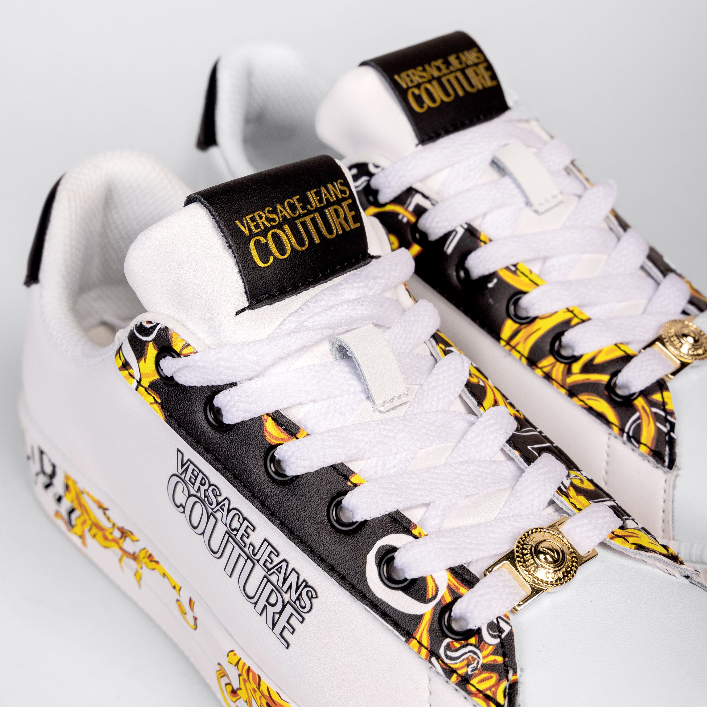 Sneakers Blanco Versace Couture Baroque Sole