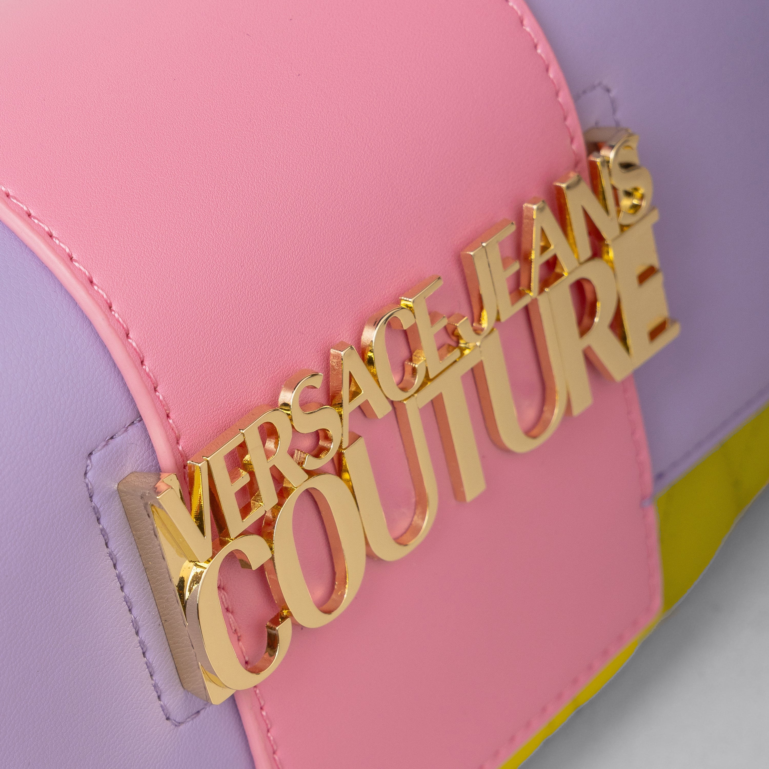Cartera Multicolor Versace Couture Vjc Plaque Multicolor