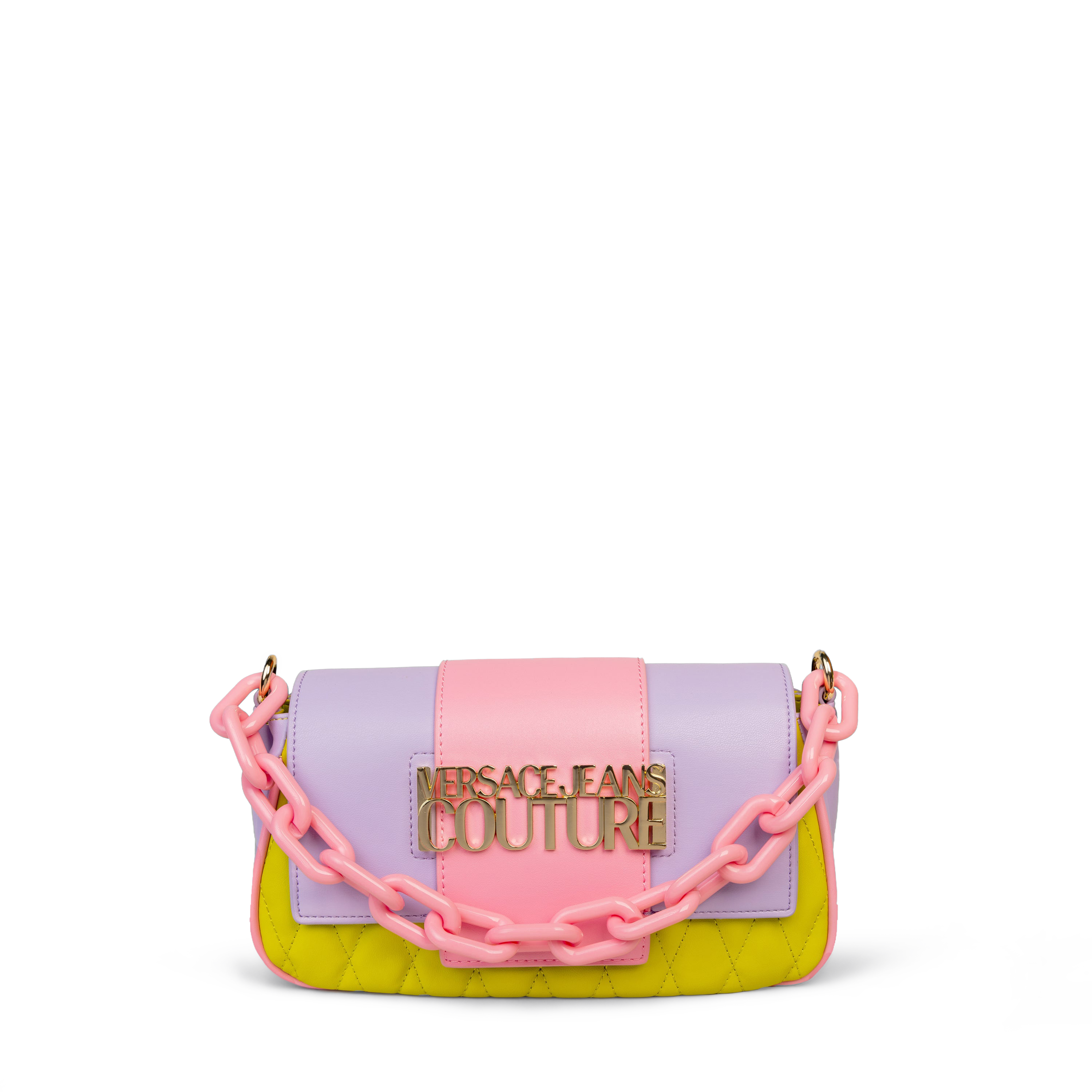 Cartera Multicolor Versace Couture Vjc Plaque Multicolor
