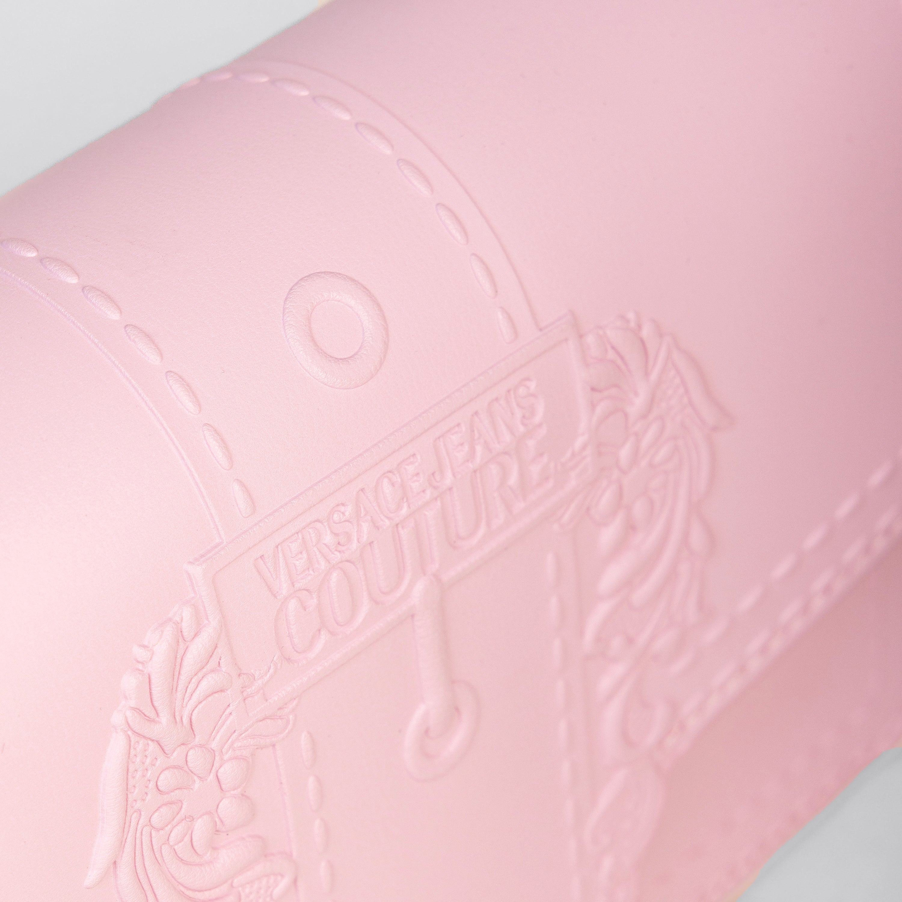 Cartera Rosada Versace Couture Plastic