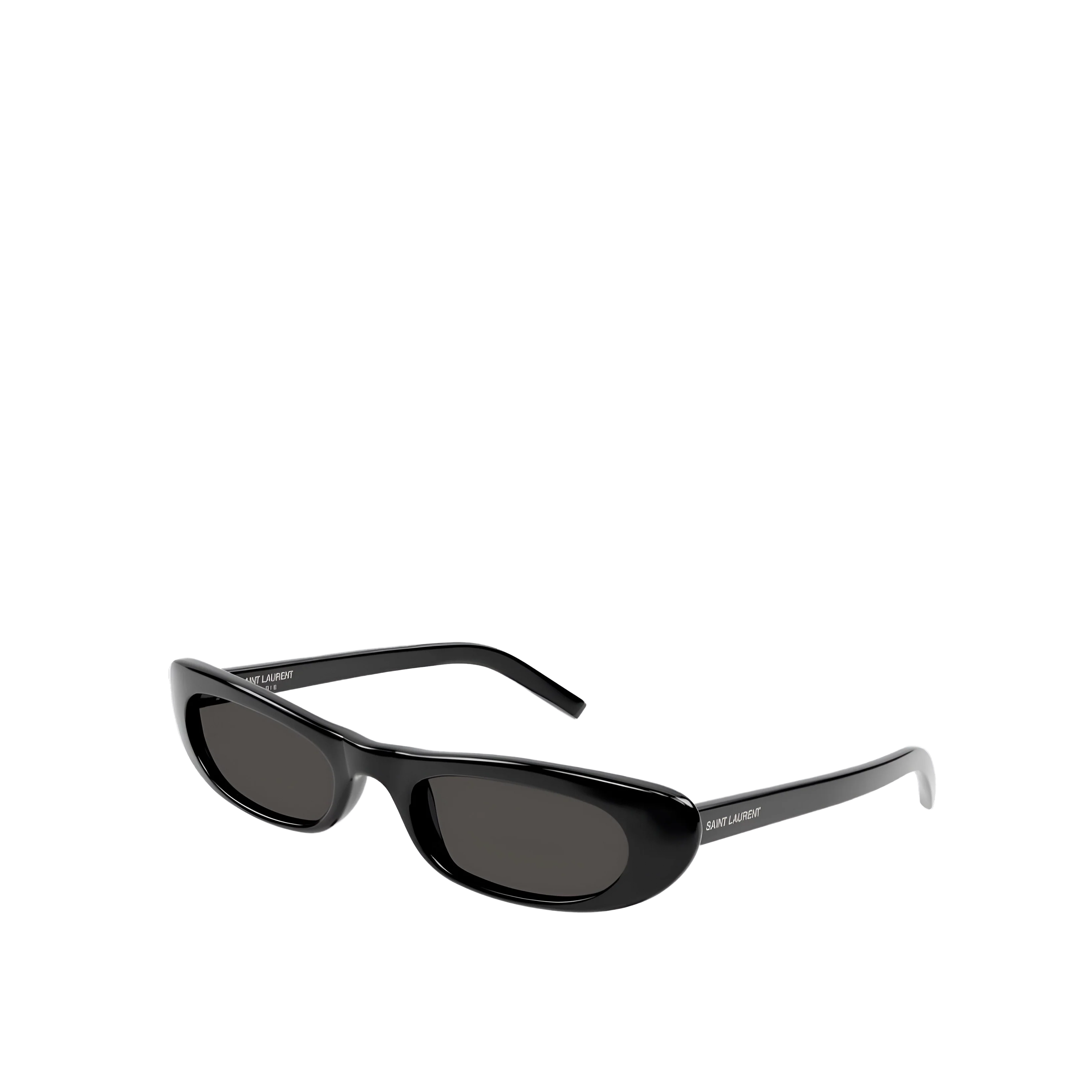 Gafas Negras Saint Laurent Logo