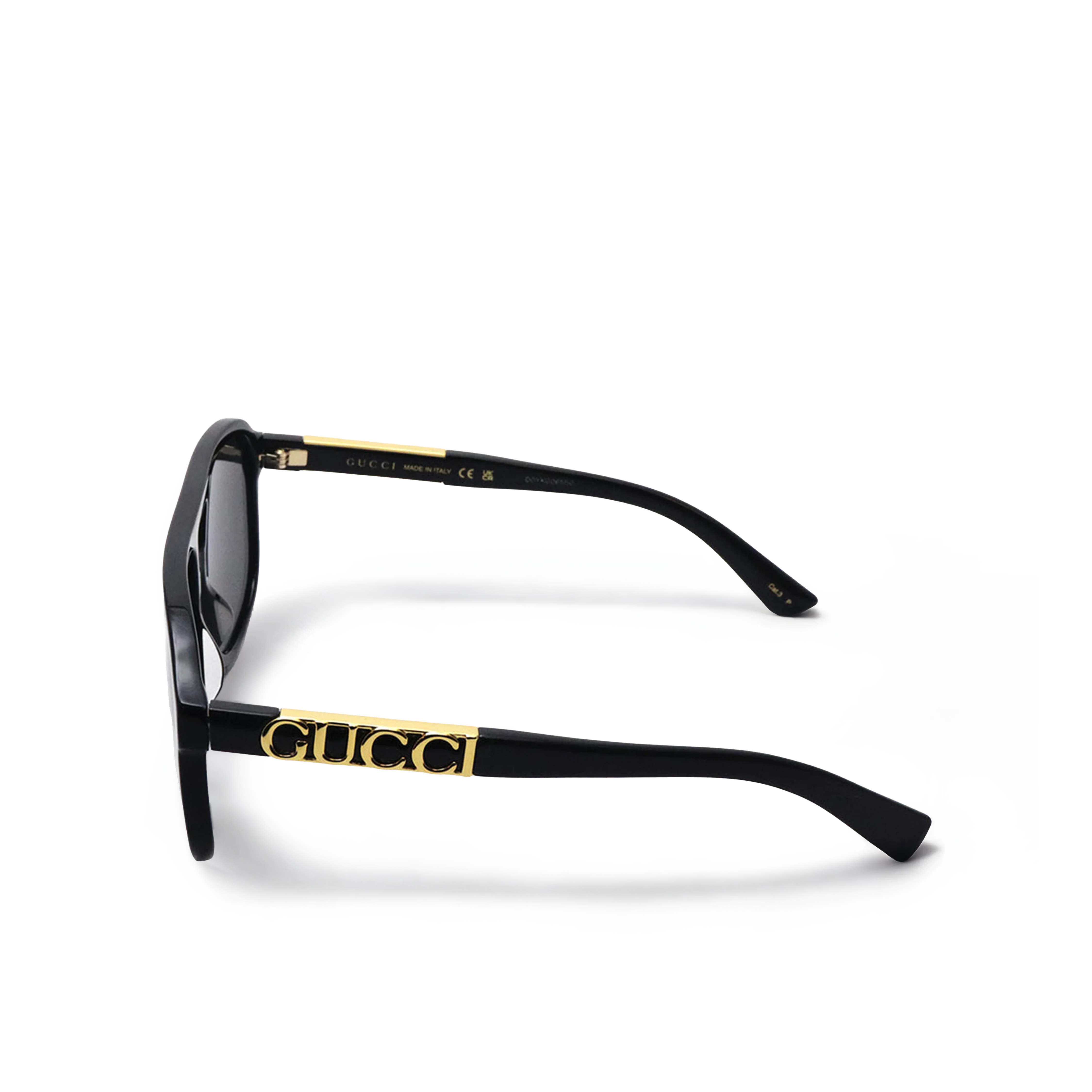 Gafas Negras Gucci Gold Gucci