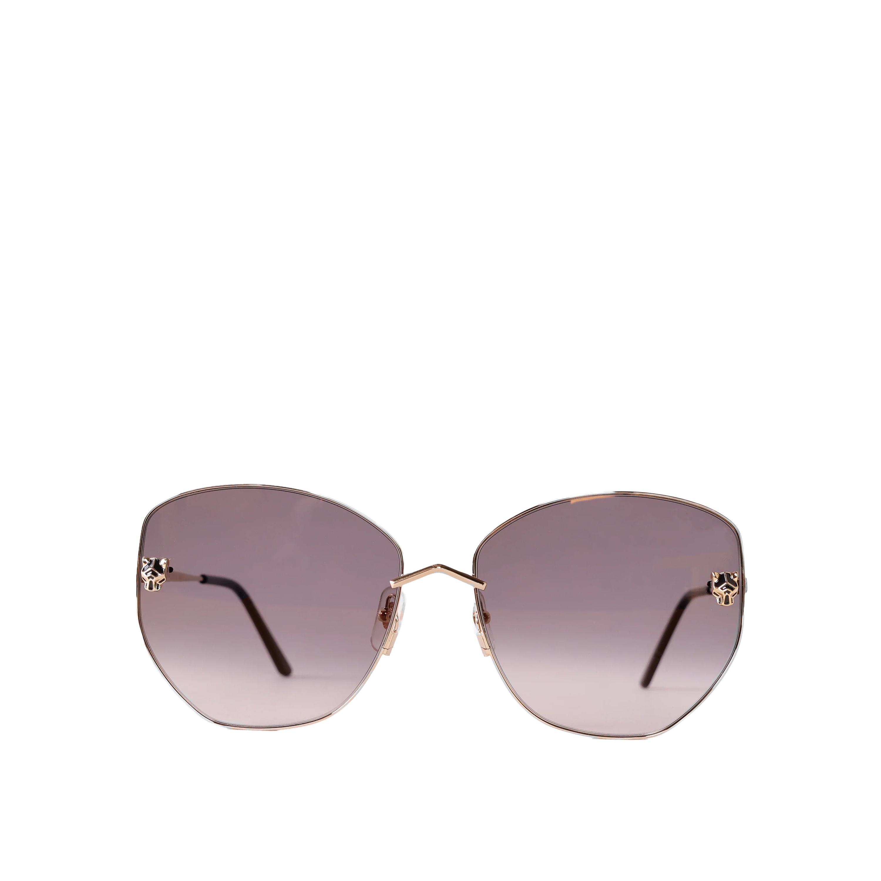 Gafas de Sol Doradas Cartier Panthere