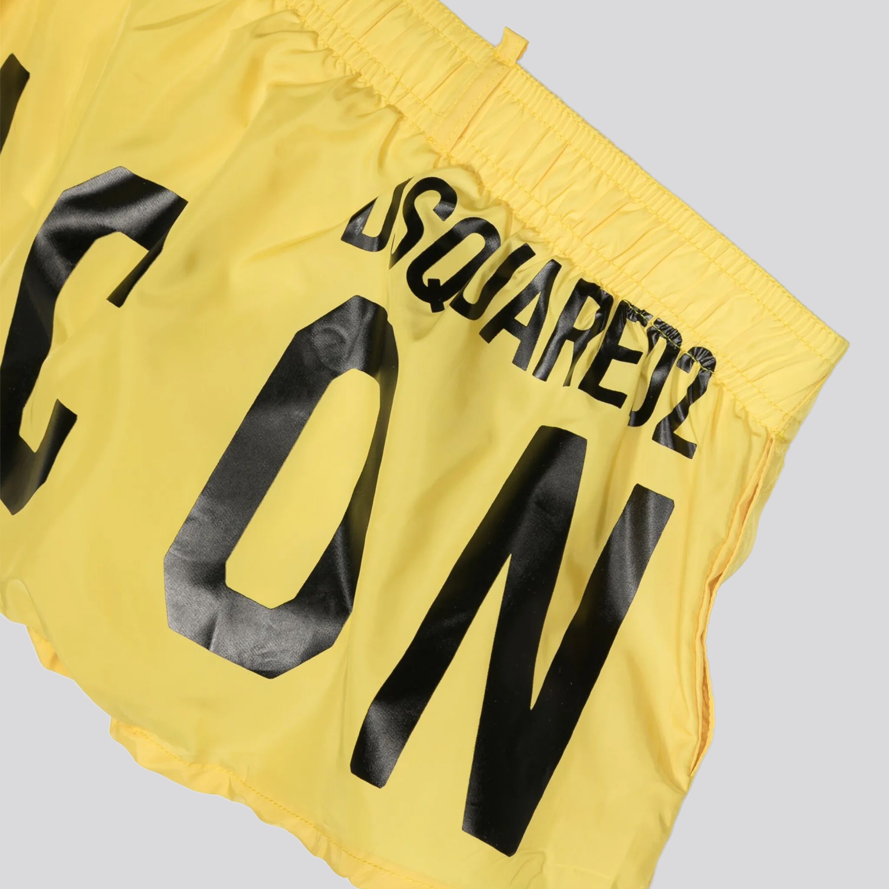 Pantaloneta Amarilla Dsquared2 Icon Logo