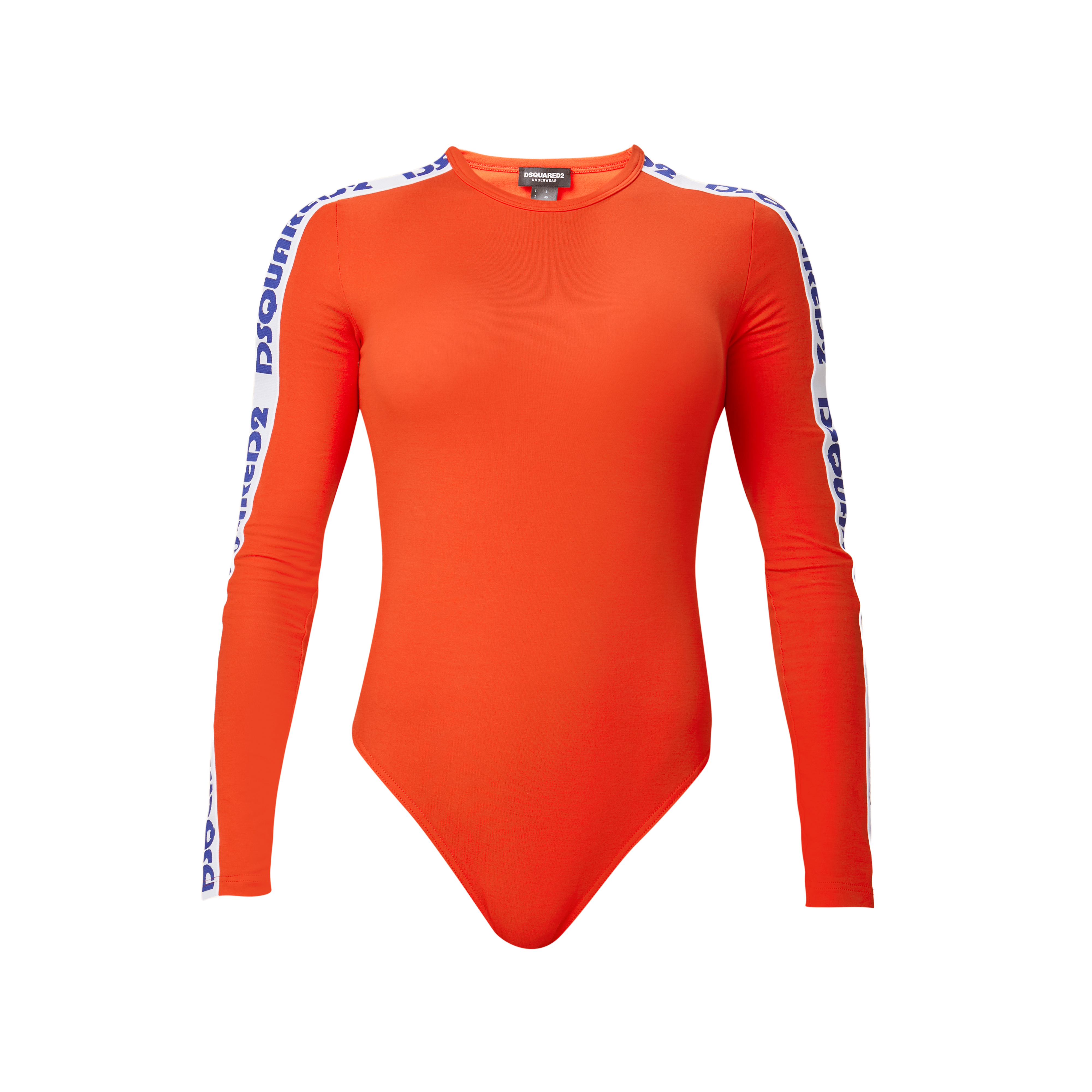 Body Naranja Dsquared2 Manga Larga