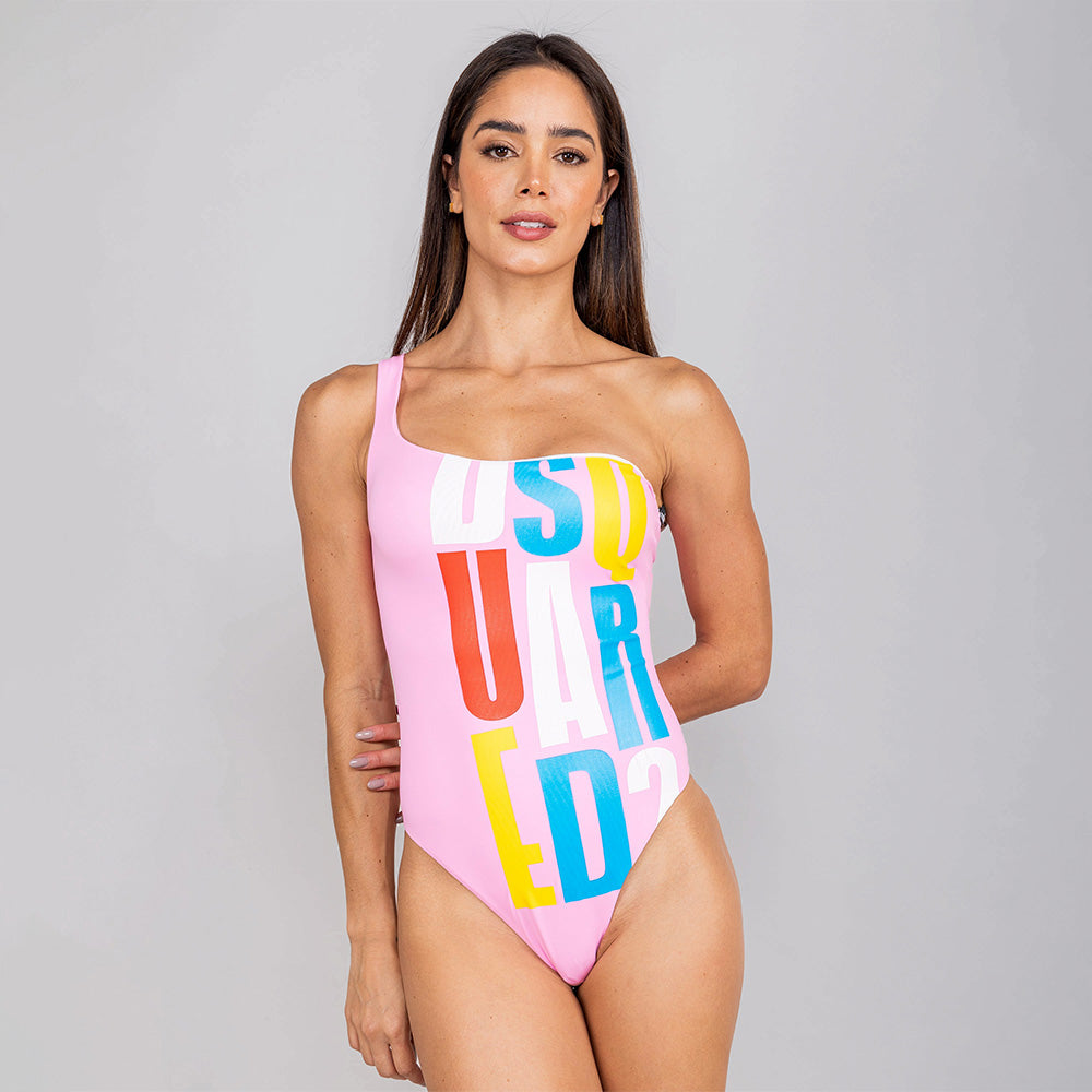 Body Rosado Dsquared2 Multicolor Logo