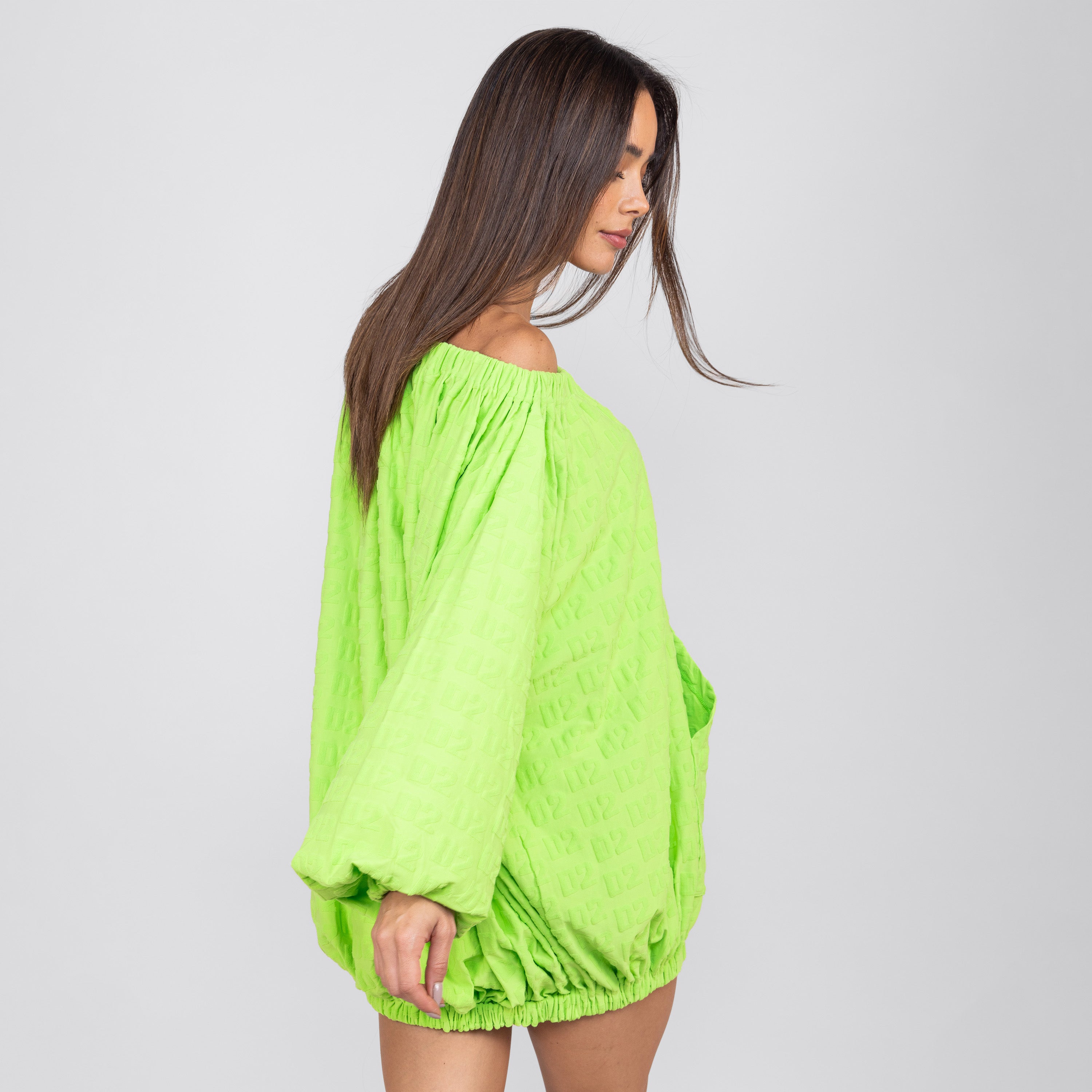 Top Verde Dsquared2 Kaftan Monogram Logo